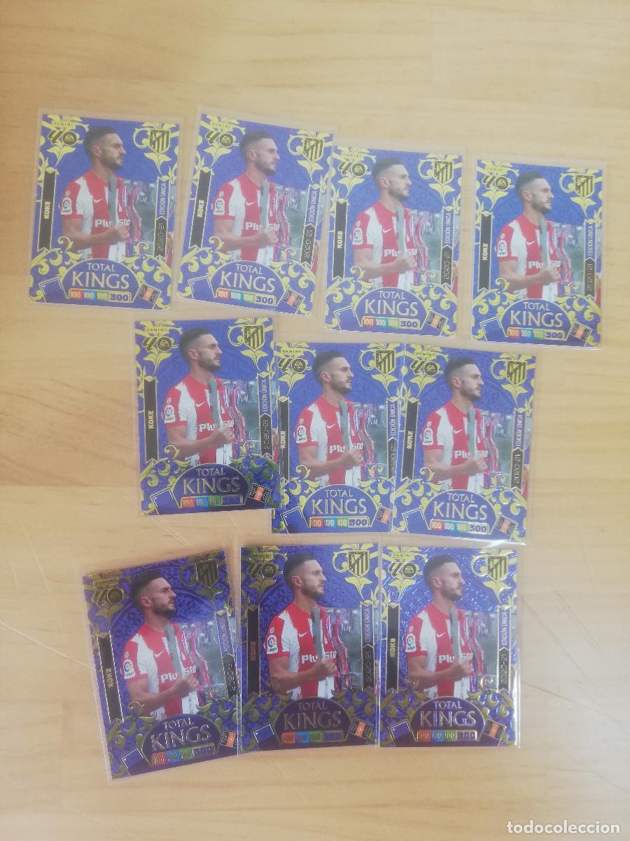 Cromos de F&uacute;tbol: Koke (x10) Total Kings Adrenalyn 2026