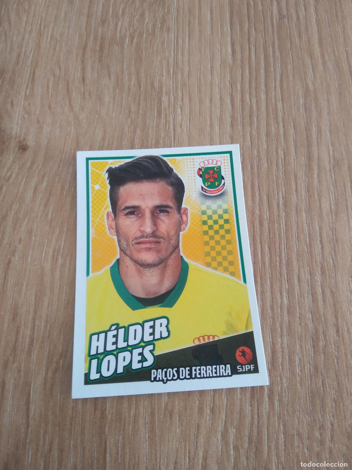 Cromos de F&uacute;tbol: 217 HELDER LOPES PA&Ccedil;OS DE FERREIRA CROMO FUTBOL PANINI LIGA PORTUGAL 2015-2016 FUTEBOL 15-16