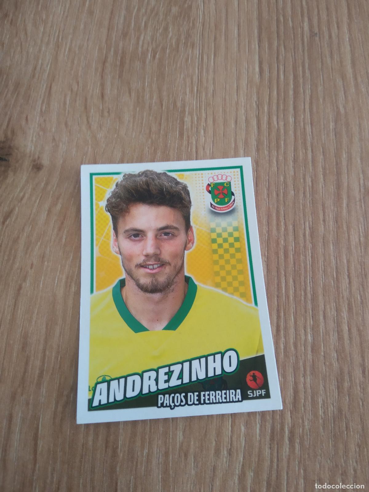 Cromos de F&uacute;tbol: 220 ANDREZINHO PA&Ccedil;OS DE FERREIRA CROMO FUTBOL PANINI LIGA PORTUGAL 2015-2016 FUTEBOL 15-16