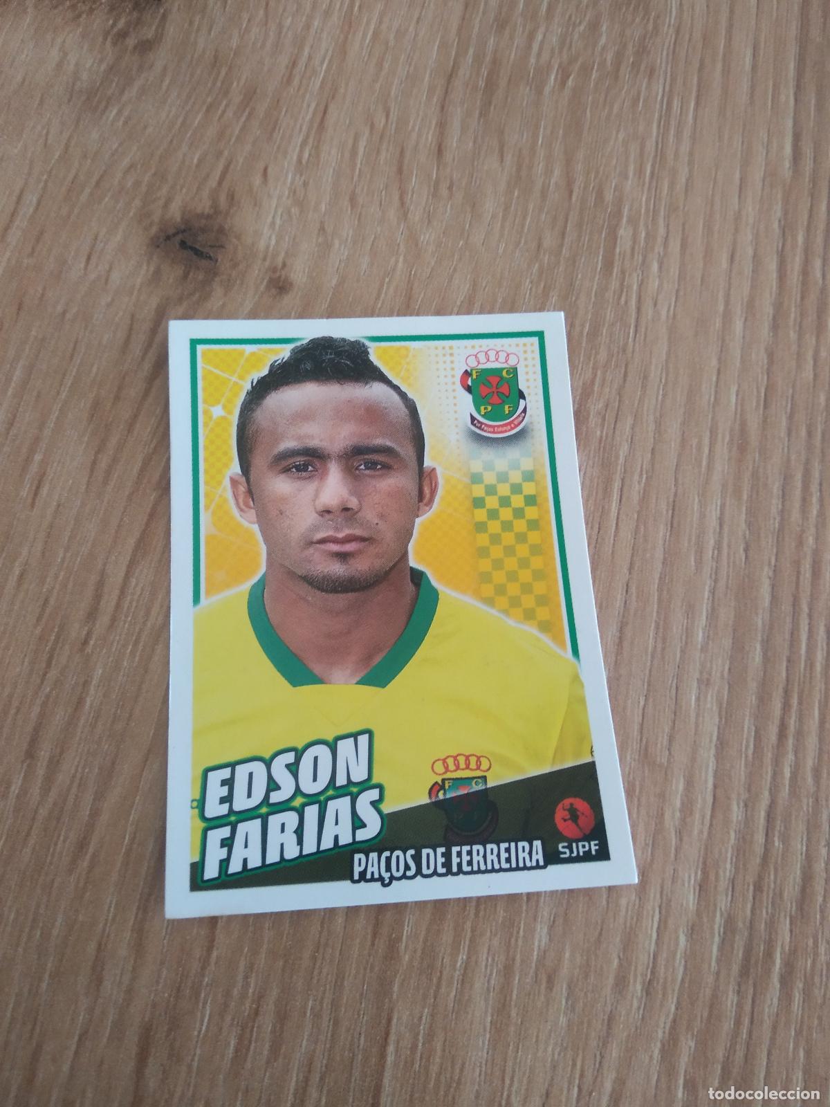 Cromos de F&uacute;tbol: 225 EDSON FARIAS PA&Ccedil;OS DE FERREIRA CROMO FUTBOL PANINI LIGA PORTUGAL 2015-2016 FUTEBOL 15-16