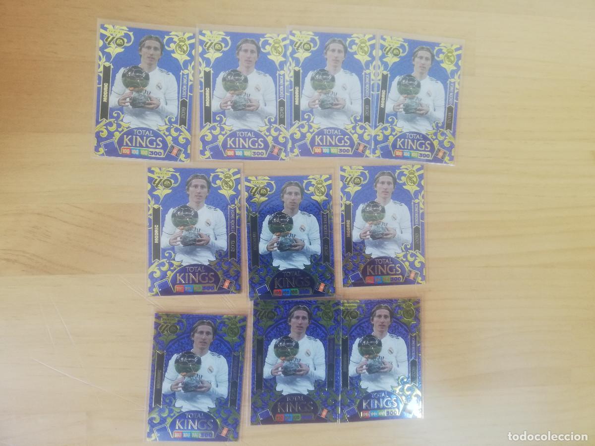 Cromos de F&uacute;tbol: Modric (x10) Total Kings Adrenalyn 2026