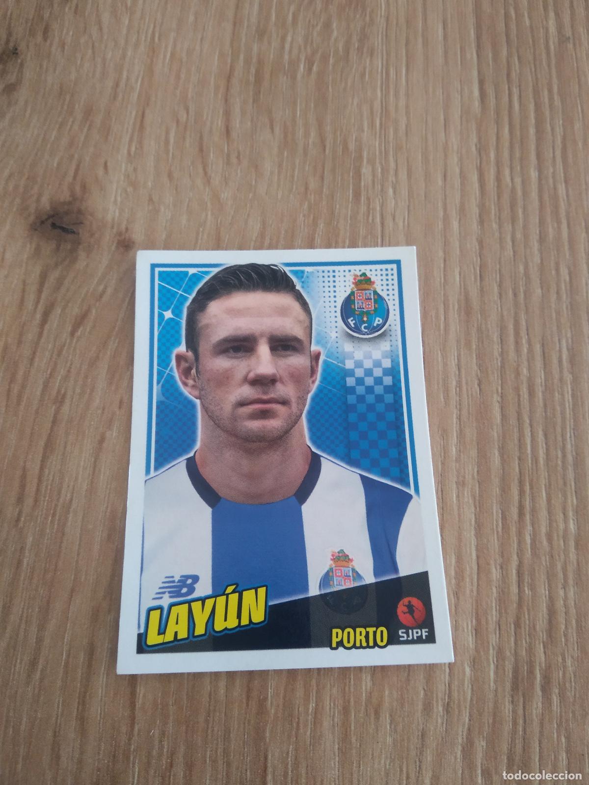 Cromos de F&uacute;tbol: 232 LAYUN PORTO CROMO FUTBOL PANINI LIGA PORTUGAL 2015-2016 FUTEBOL 15-16
