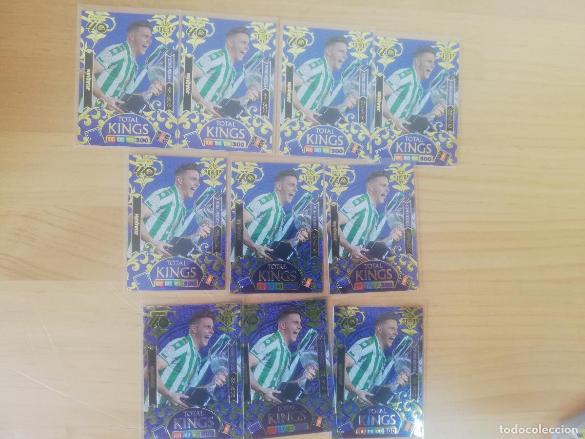 Cromos de F&uacute;tbol: Joaquin (x10) Total Kings Adrenalyn 2026