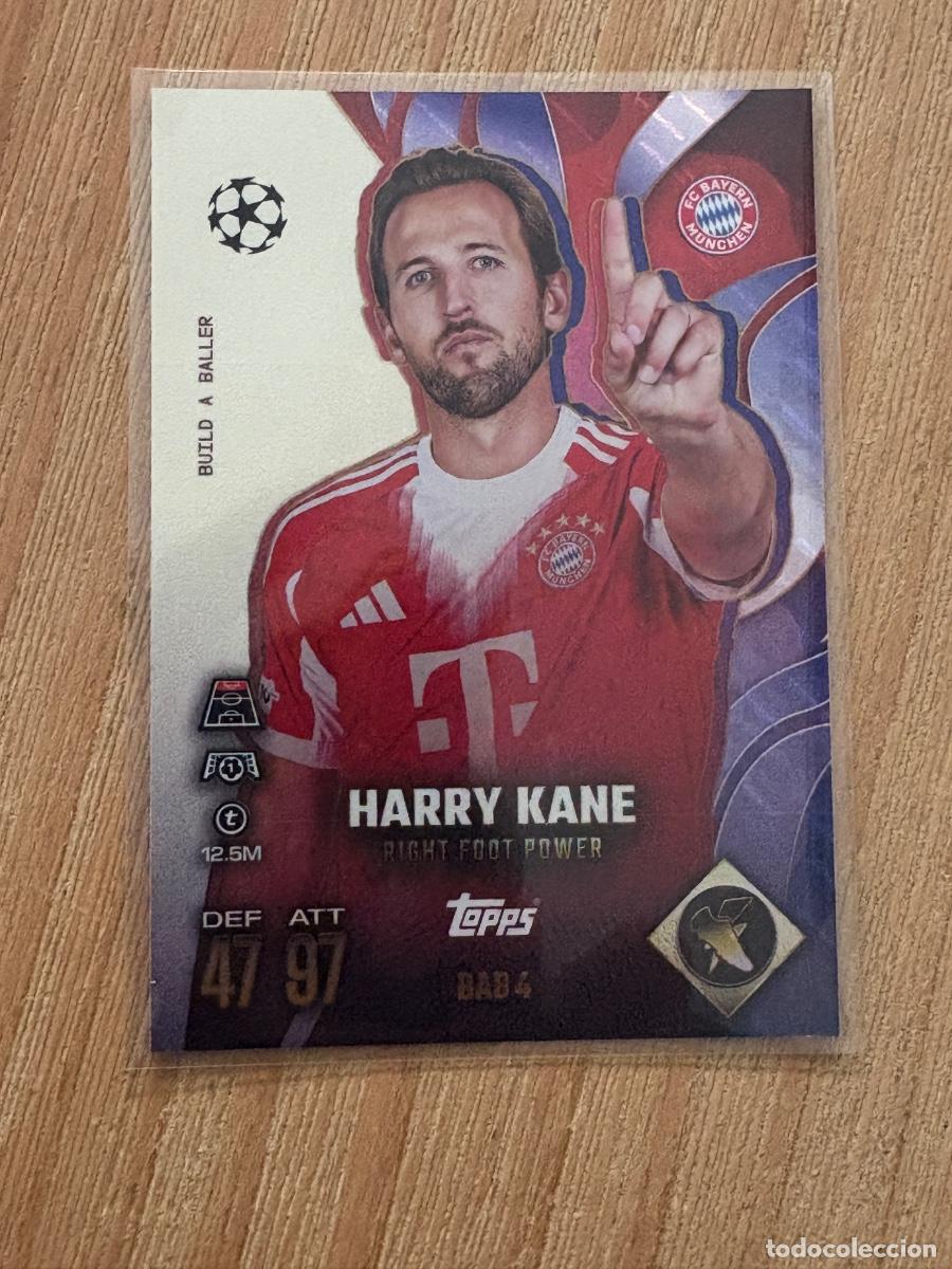 Cromos de F&uacute;tbol: 19. CROMO BAB4 HARRY KANE BAYER M&Uacute;NICH Build a baller 2025-26 25-26 TOPPS Match Attax EXTRA UCL
