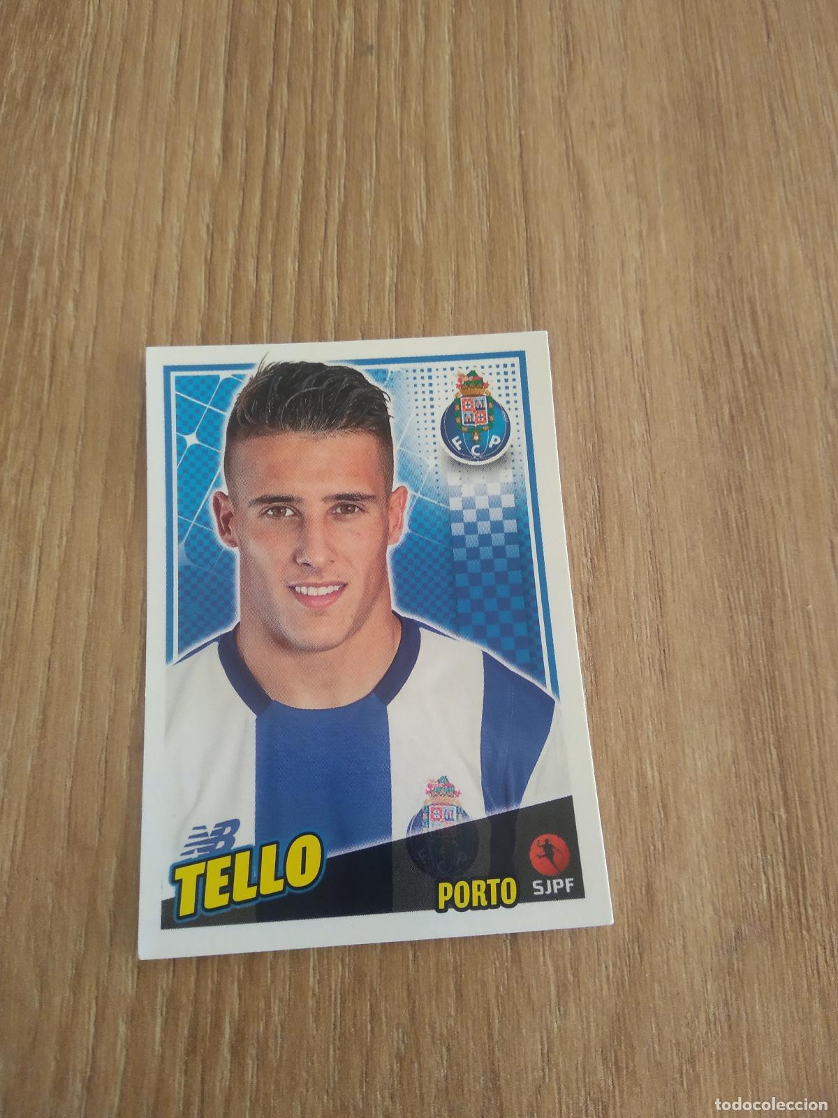 Cromos de F&uacute;tbol: 243 TELLO PORTO CROMO FUTBOL PANINI LIGA PORTUGAL 2015-2016 FUTEBOL 15-16