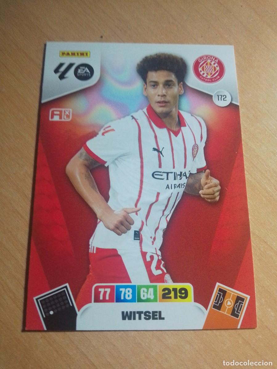 Cromos de F&uacute;tbol: 172 WITSEL DEL GIRONA 25 26 ADRENALYN XL 2025 2026 NUEVO