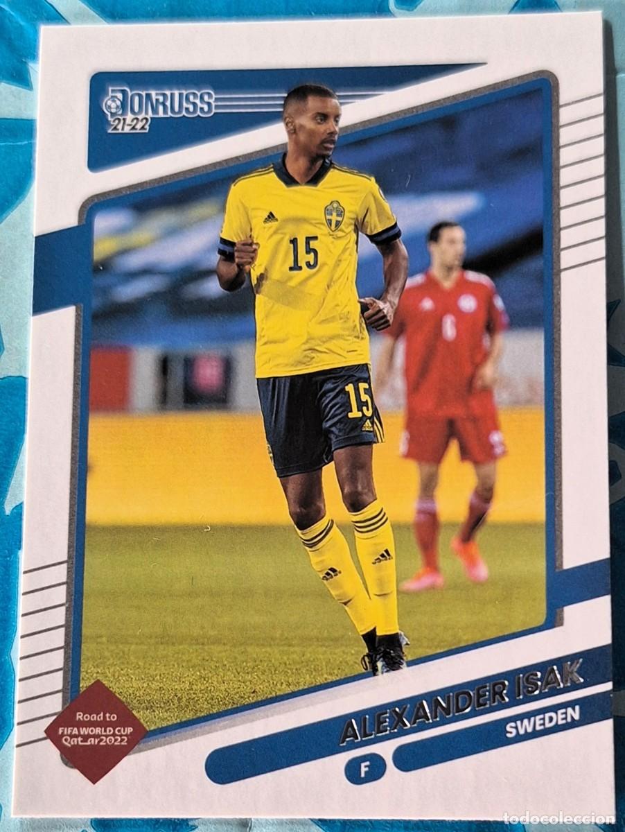 Cromos de F&uacute;tbol: Alexander Isak Suecia Panini Donruss Soccer