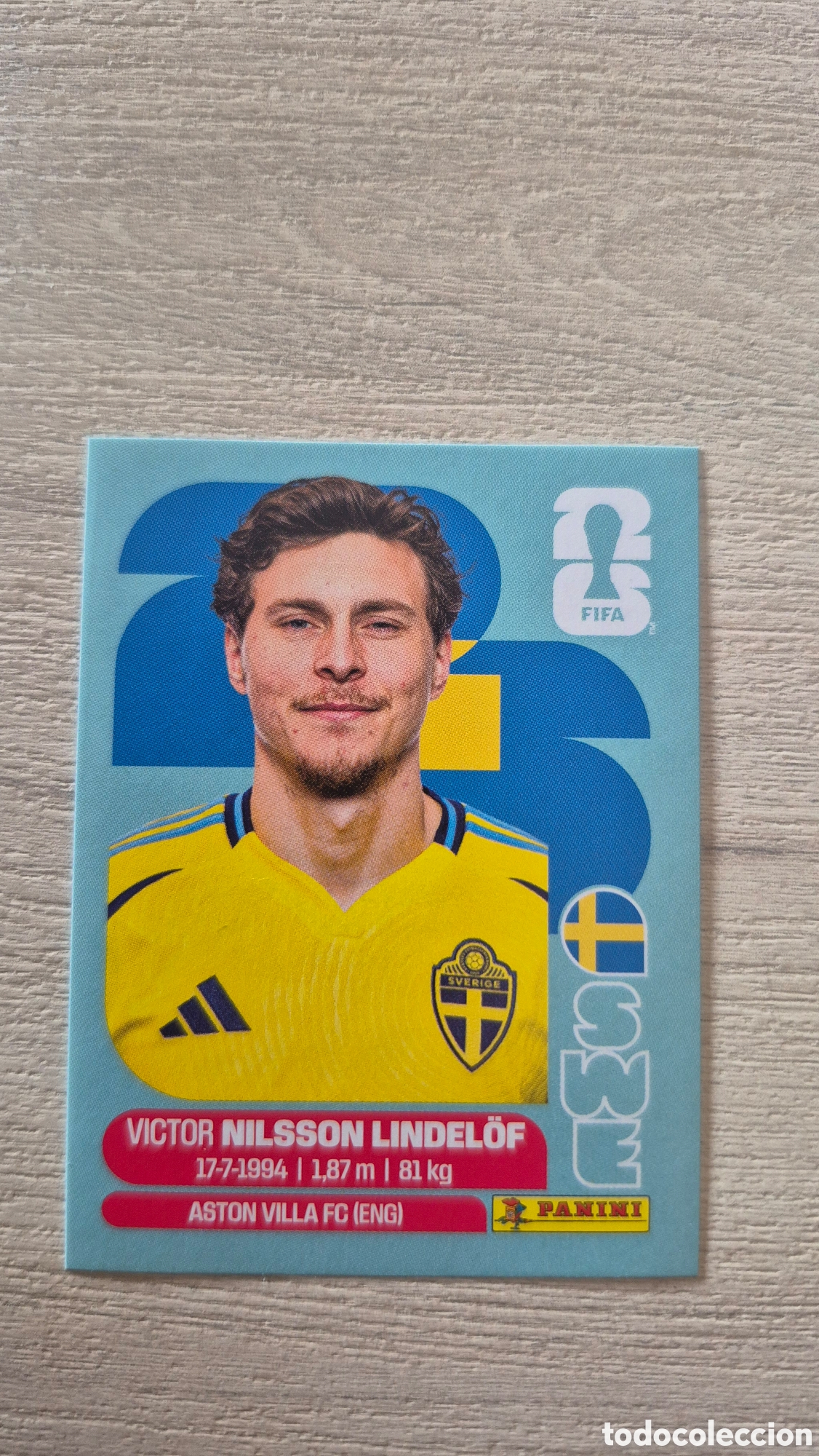 Cromos de F&uacute;tbol: SWE6 Nilsson Lindel&ouml;f FIFA World Cup 2026