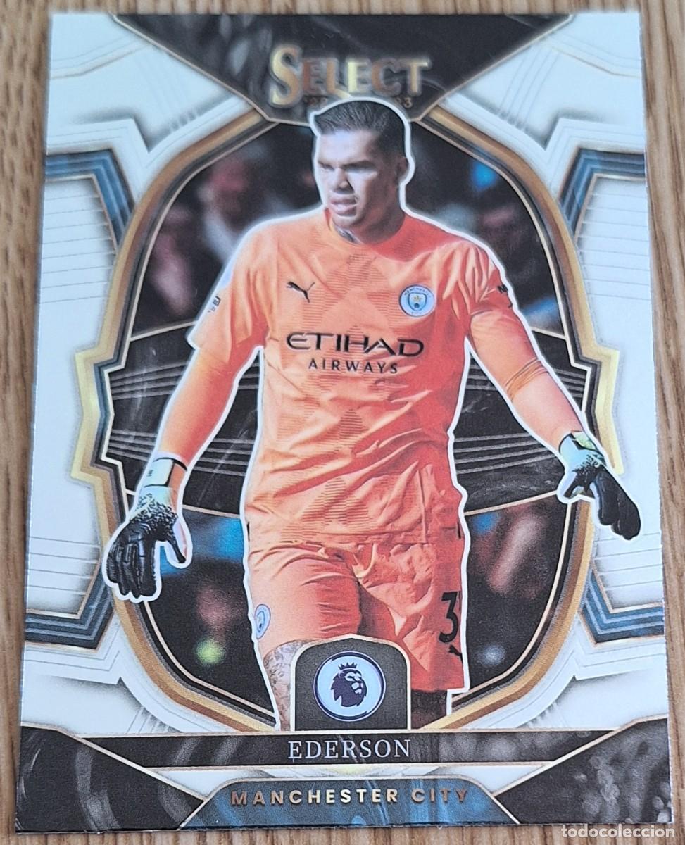 Cromos de F&uacute;tbol: Ederson Manchester City Panini Select Soccer Terrace