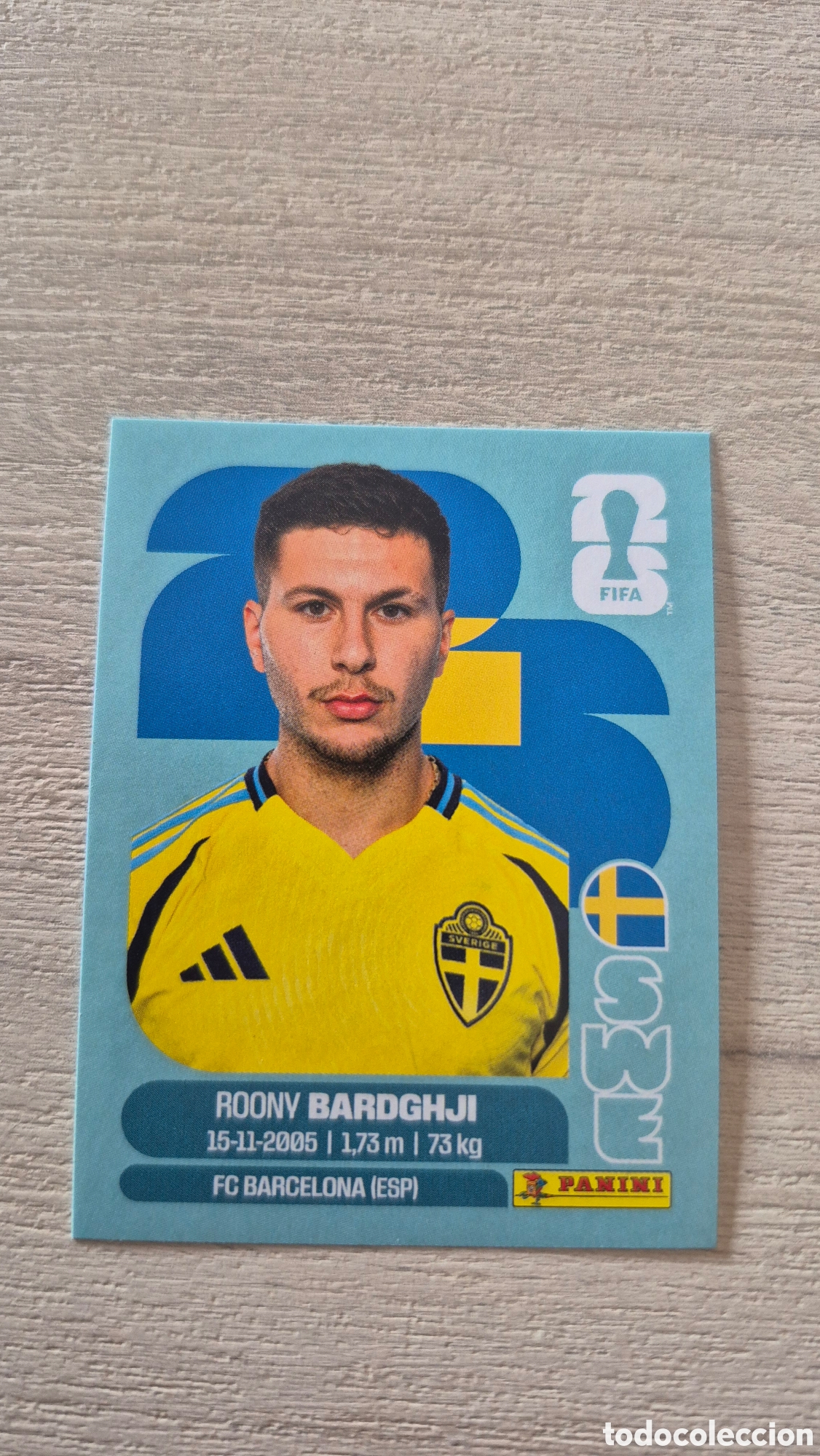 Cromos de F&uacute;tbol: SWE16 Bardghji FIFA World Cup 2026