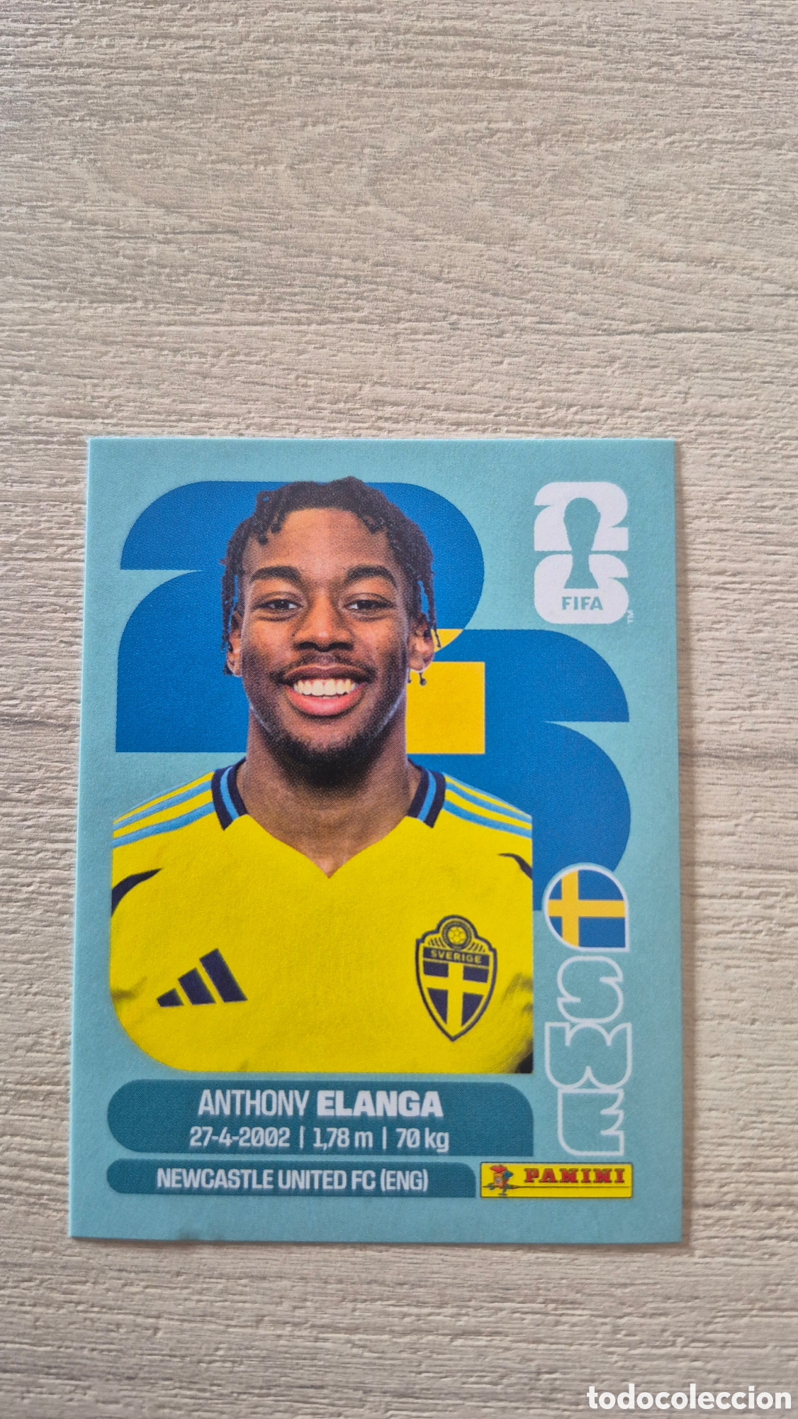 Cromos de F&uacute;tbol: SWE18 Elanga FIFA World Cup 2026