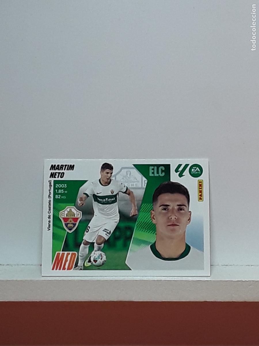Cromos de F&uacute;tbol: LALIGA ESTE 2025 2026 EA SPORTS 25 26 ALBUM PANINI LIGA N 13 ELCHE TERCERA MARTIM NETO