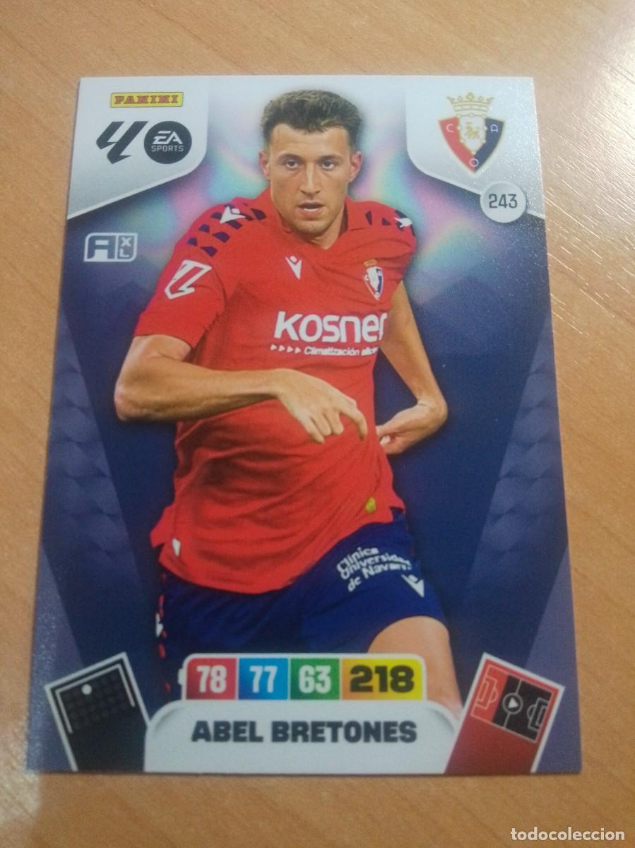 Cromos de Futebol: 243 ABEL BRETONES DEL OSASUNA 25 26 ADRENALYN XL 2025 2026