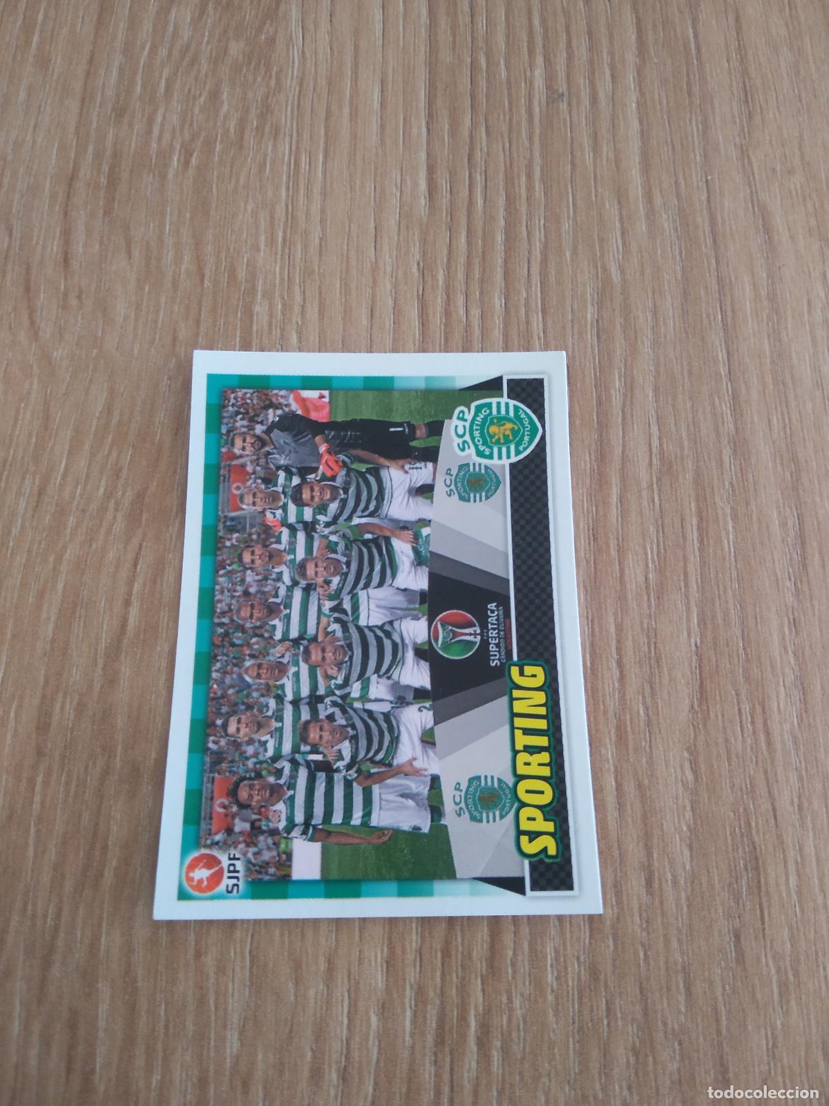 Cromos de Futebol: 266 EQUIPO SPORTING CROMO FUTBOL PANINI LIGA PORTUGAL 2015-2016 FUTEBOL 15-16