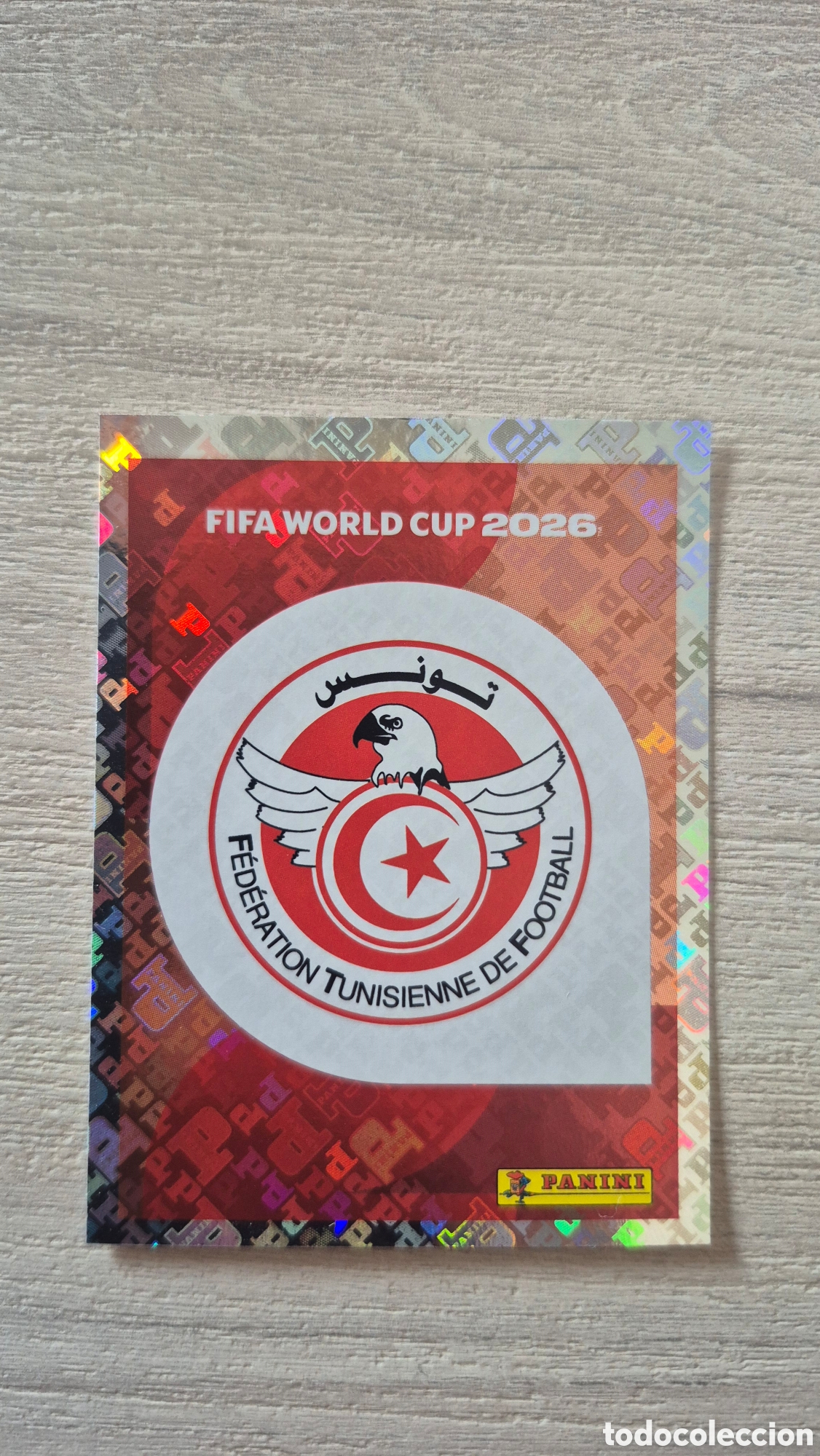 Cromos de Futebol: TUN1 Escudo T&uacute;nez FIFA World Cup 2026
