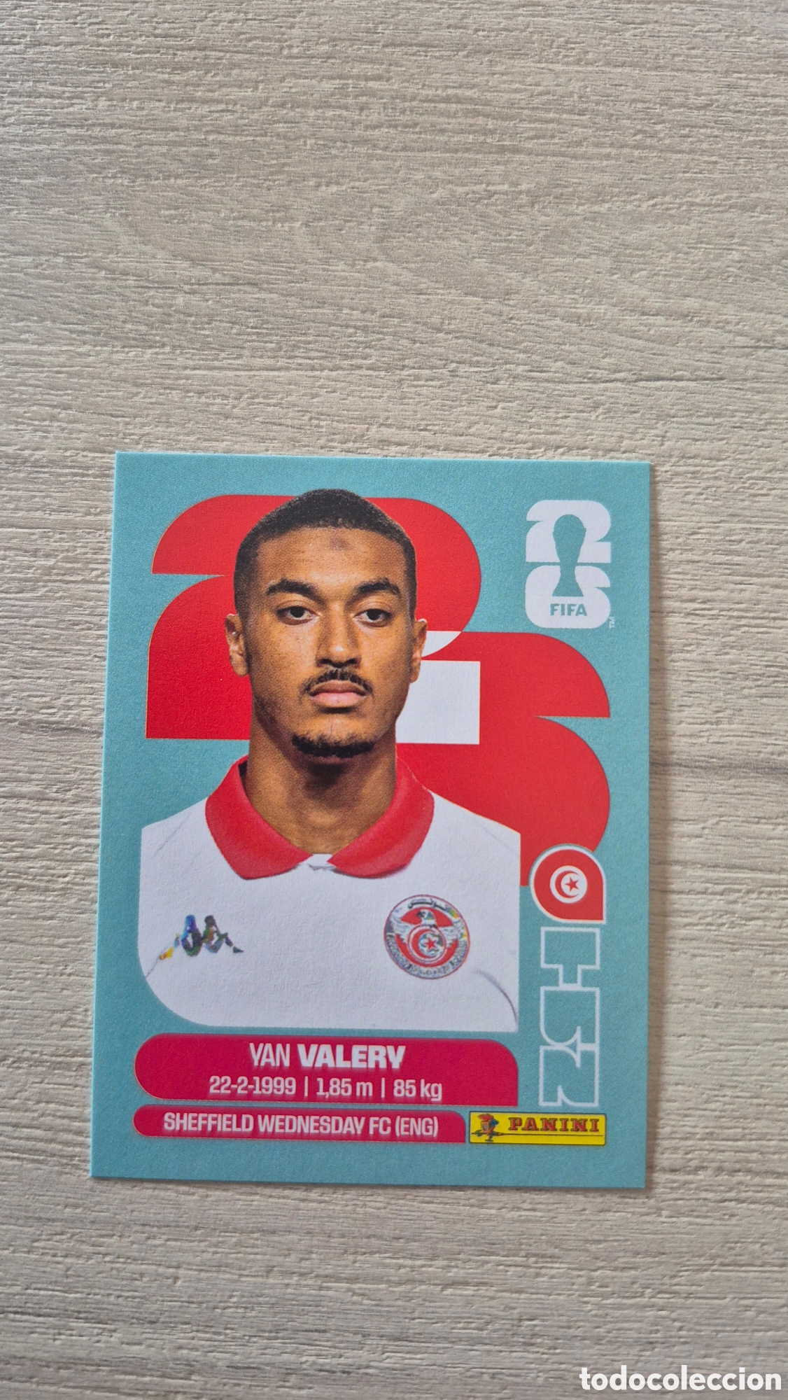 Cartes &agrave; collectionner de Football: TUN4 Valery FIFA World Cup 2026