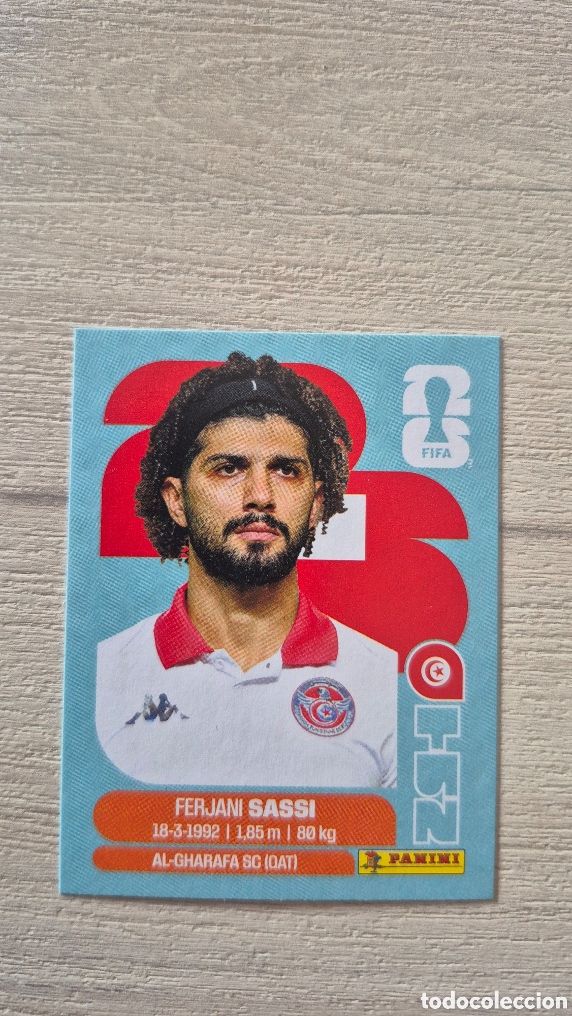 Cartes &agrave; collectionner de Football: TUN11 Sassi FIFA World Cup 2026