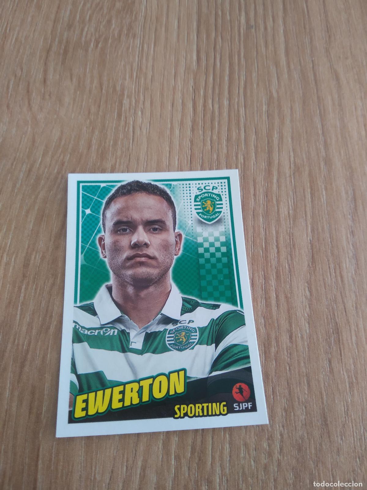 Cartes &agrave; collectionner de Football: 271 EWERTON SPORTING CROMO FUTBOL PANINI LIGA PORTUGAL 2015-2016 FUTEBOL 15-16