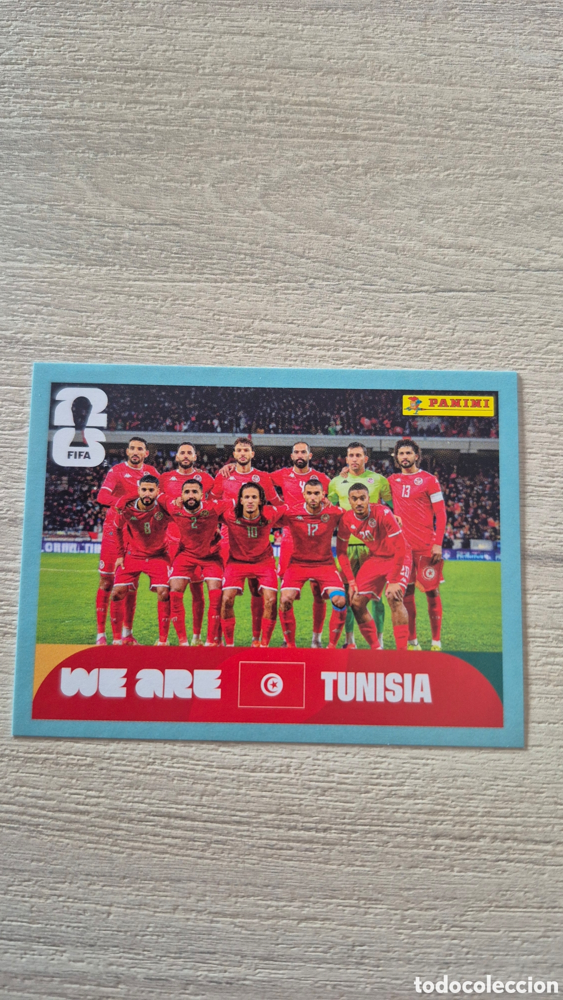Cartes &agrave; collectionner de Football: TUN13 Plantilla T&uacute;nez FIFA World Cup 2026