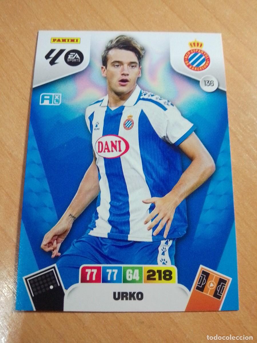 Cartes &agrave; collectionner de Football: 136 URKO DEL ESPANYOL 25 26 ADRENALYN XL 2025 2026