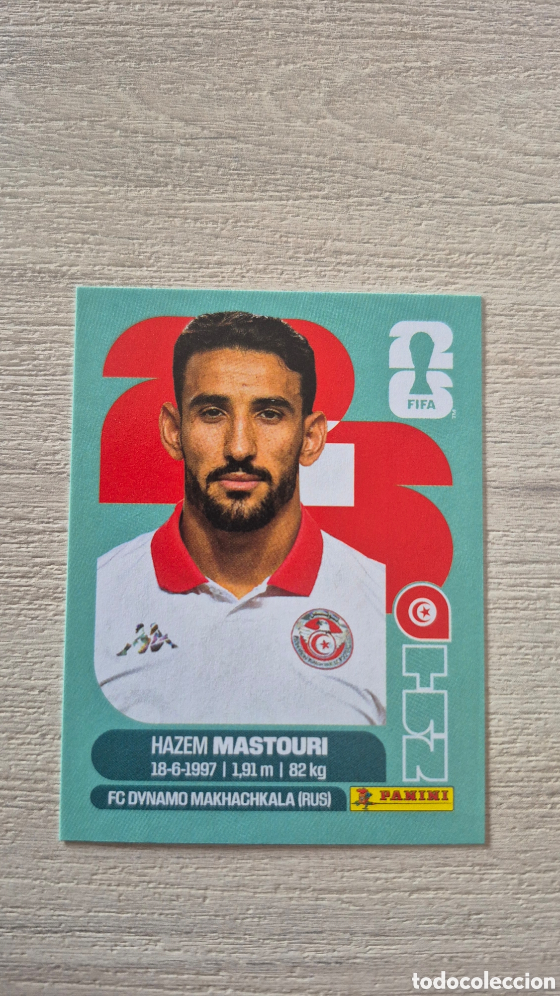Cartes &agrave; collectionner de Football: TUN17 Mastouri FIFA World Cup 2026