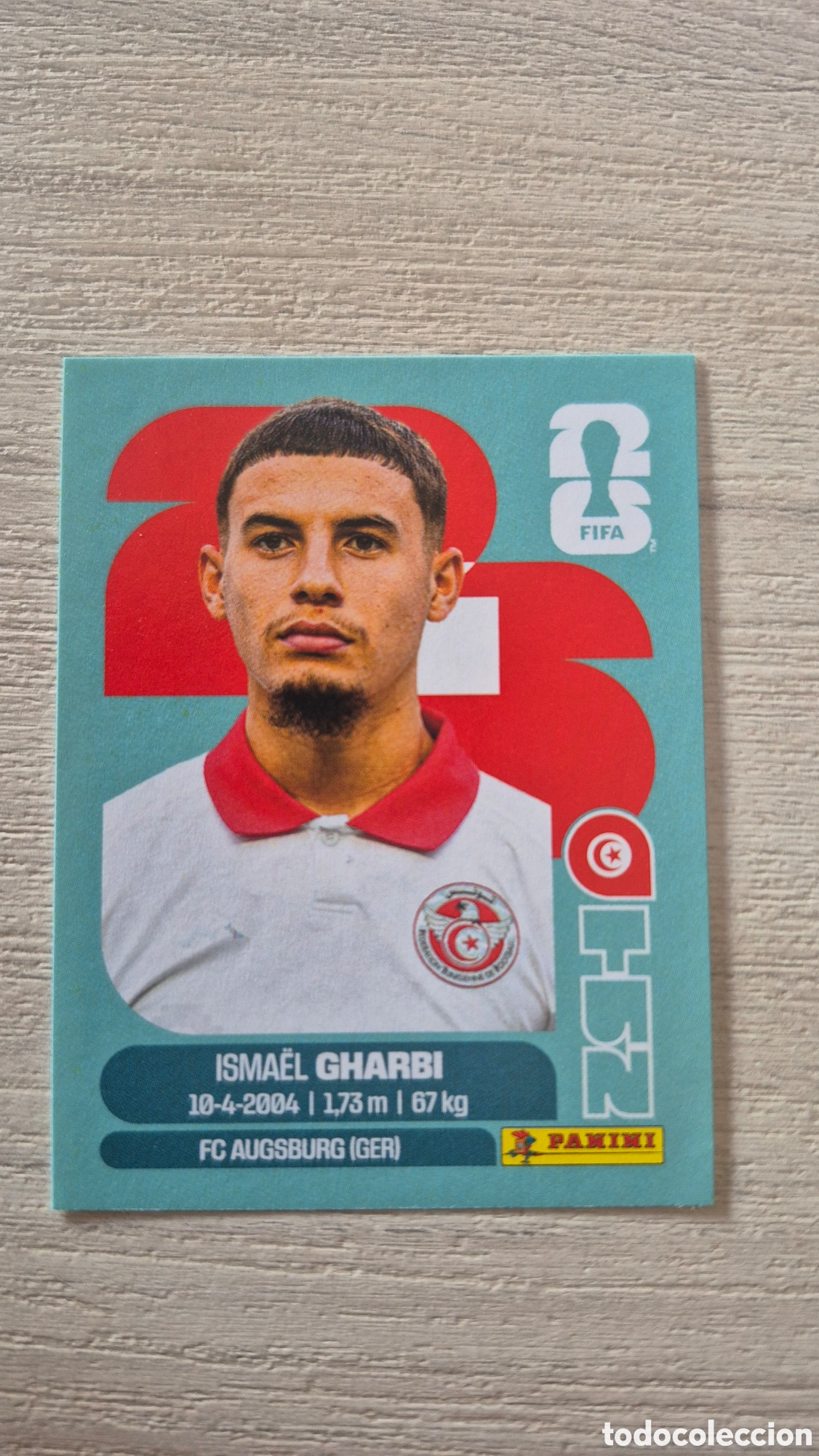 Cartes &agrave; collectionner de Football: TUN18 Gharbi FIFA World Cup 2026
