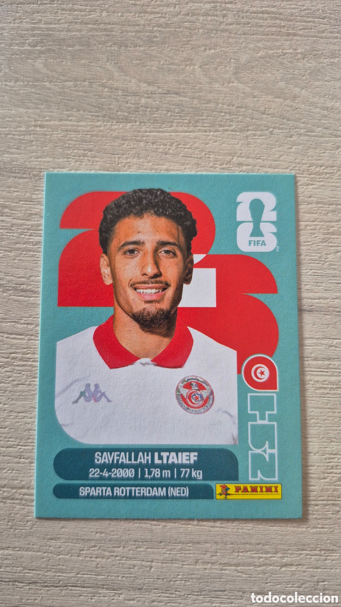 Cartes &agrave; collectionner de Football: TUN19 Ltaief FIFA World Cup 2026
