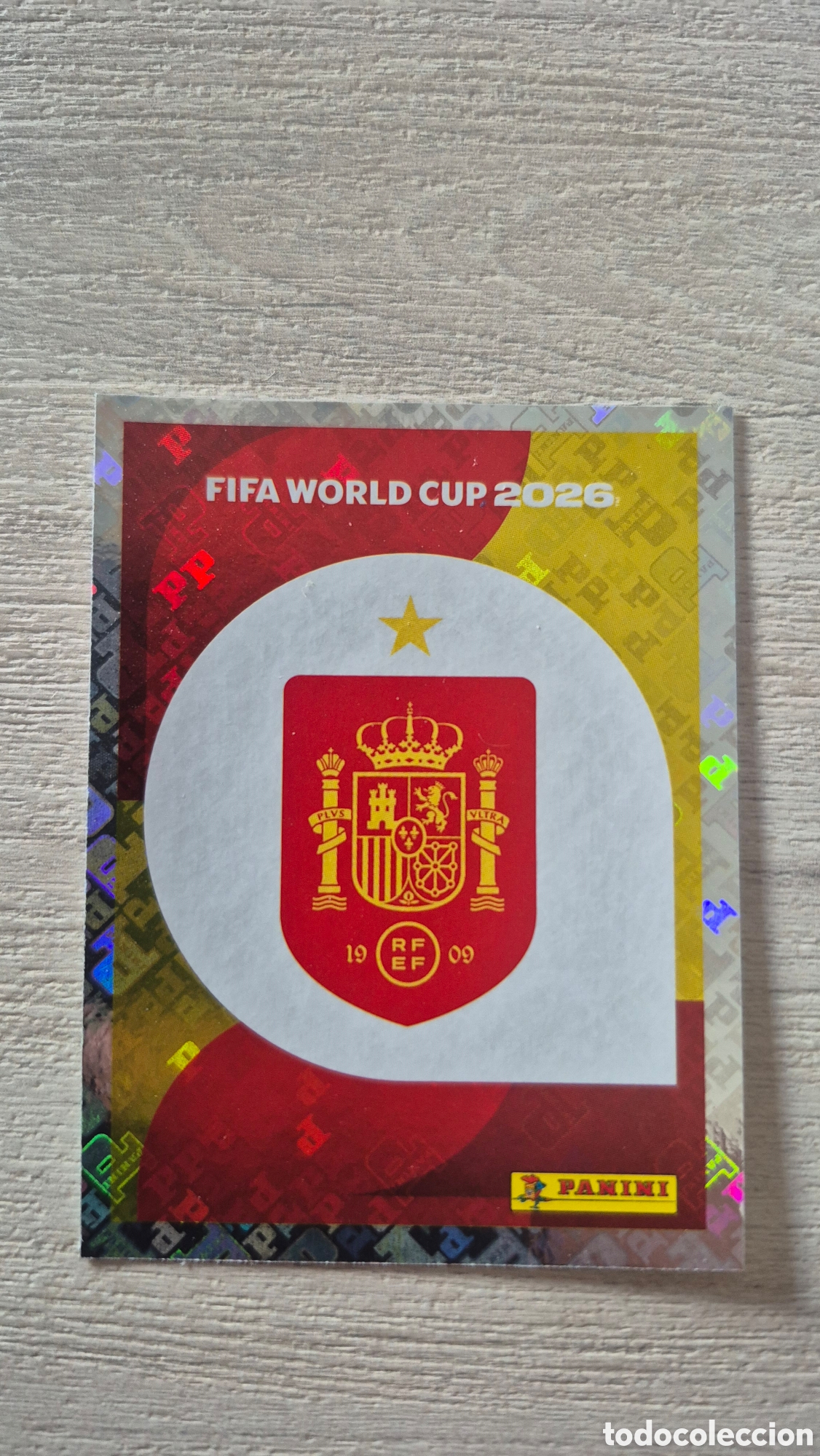 Cartes &agrave; collectionner de Football: ESP1 Escudo Espa&ntilde;a FIFA World Cup 2026