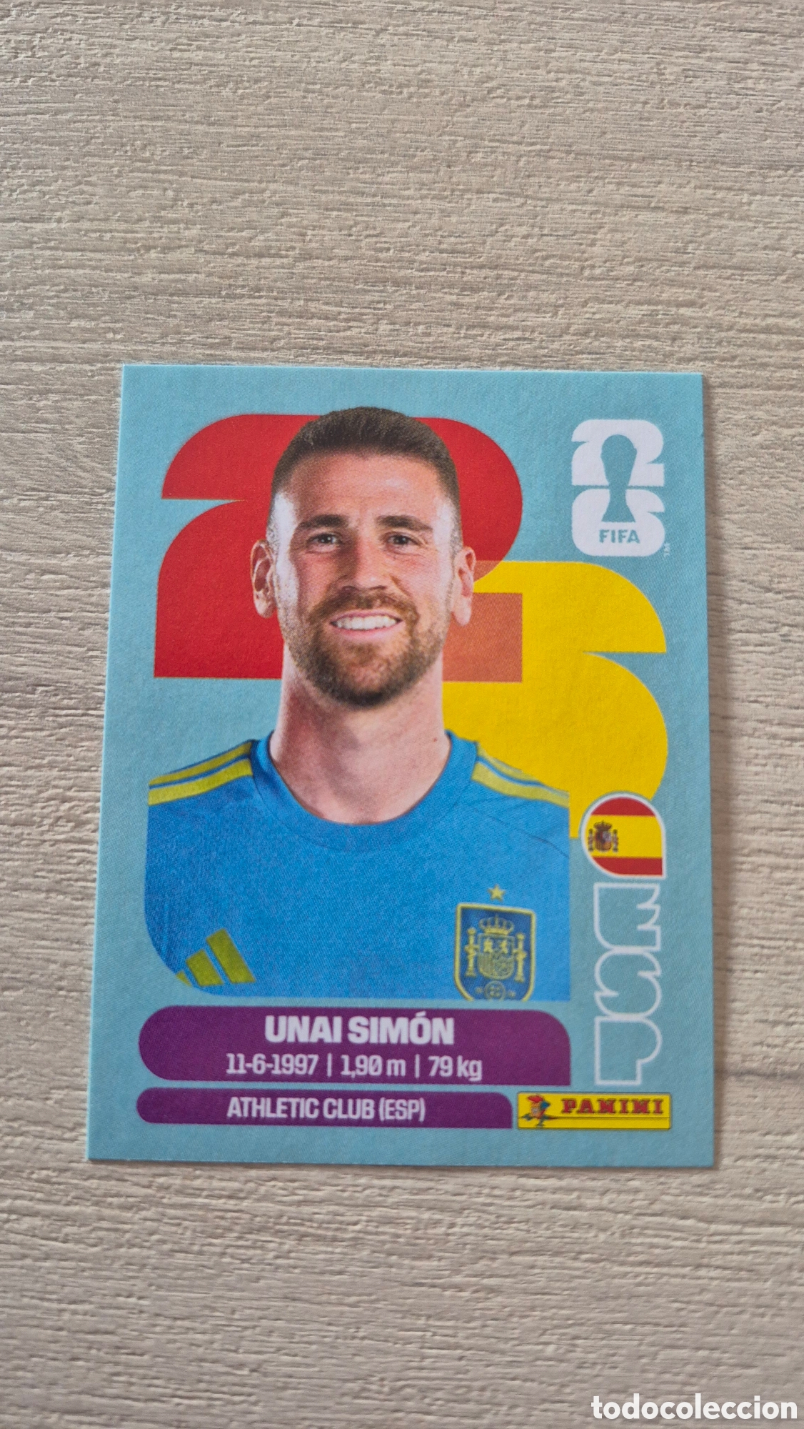 Cartes &agrave; collectionner de Football: ESP2 Unai Simon FIFA World Cup 2026