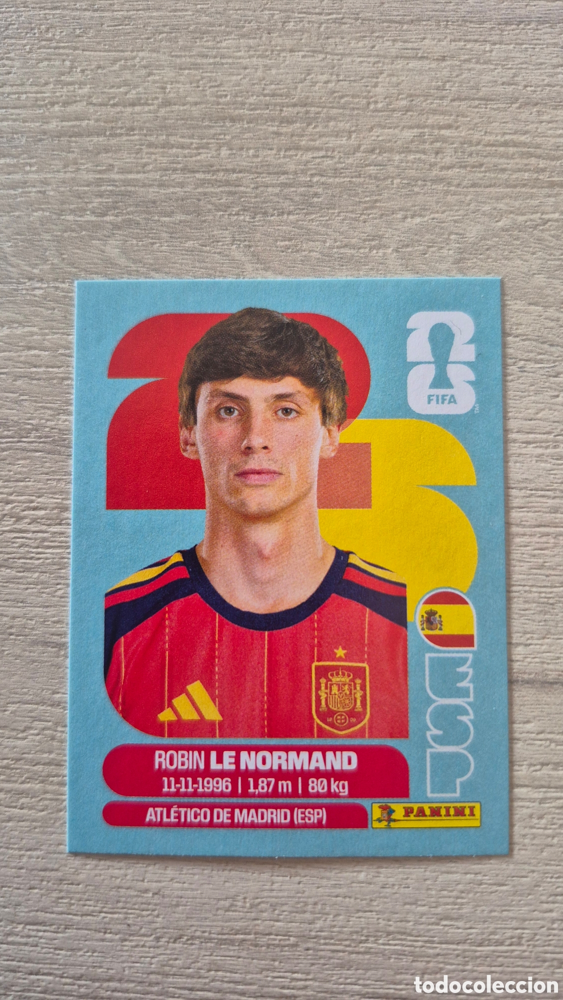 Cartes &agrave; collectionner de Football: ESP3 Le Normand FIFA World Cup 2026
