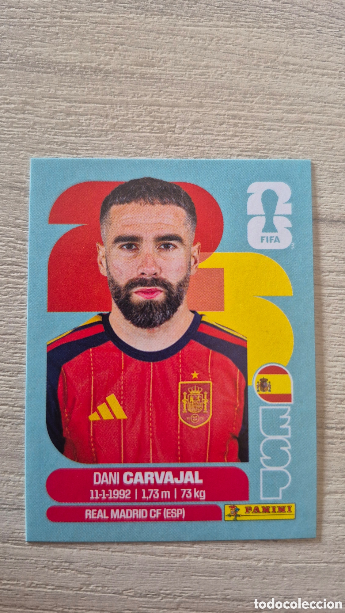 Cromos de F&uacute;tbol: ESP7 Carvajal FIFA World Cup 2026