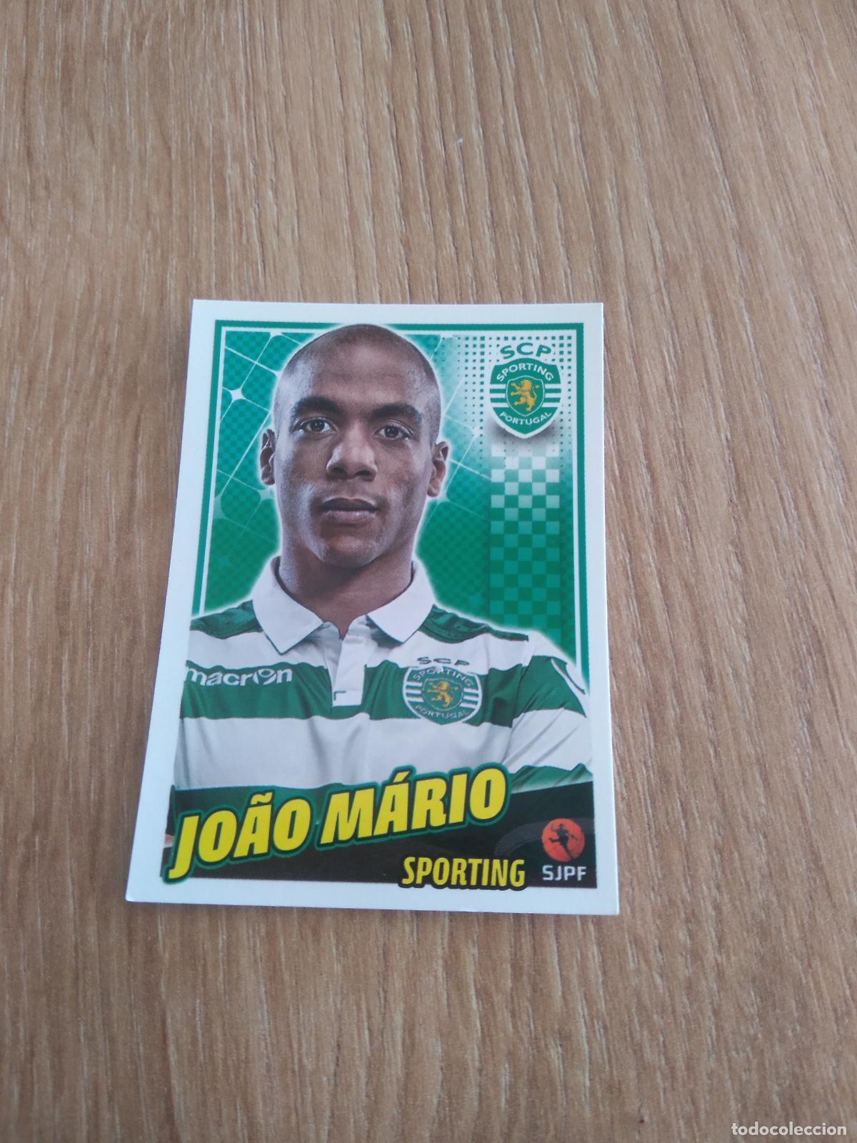 Cromos de F&uacute;tbol: 277 JOAO MARIO SPORTING CROMO FUTBOL PANINI LIGA PORTUGAL 2015-2016 FUTEBOL 15-16