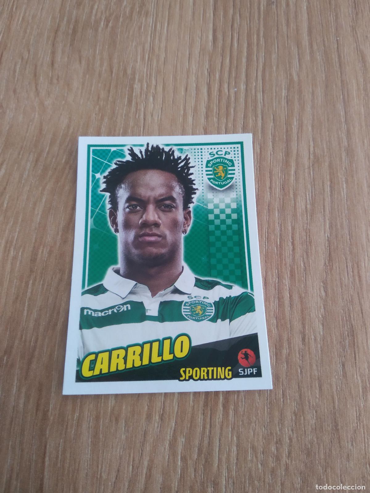 Cromos de F&uacute;tbol: 278 CARRILLO SPORTING CROMO FUTBOL PANINI LIGA PORTUGAL 2015-2016 FUTEBOL 15-16