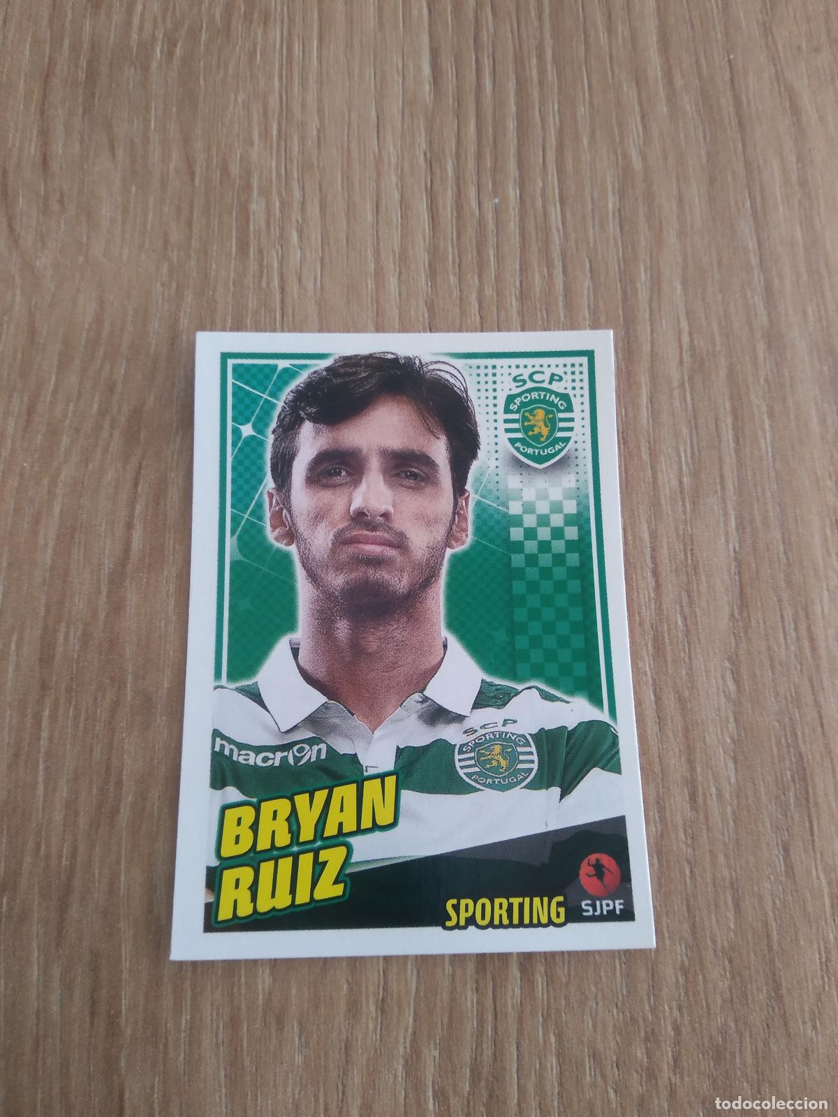 Cromos de F&uacute;tbol: 281 BRYAN RUIZ SPORTING CROMO FUTBOL PANINI LIGA PORTUGAL 2015-2016 FUTEBOL 15-16