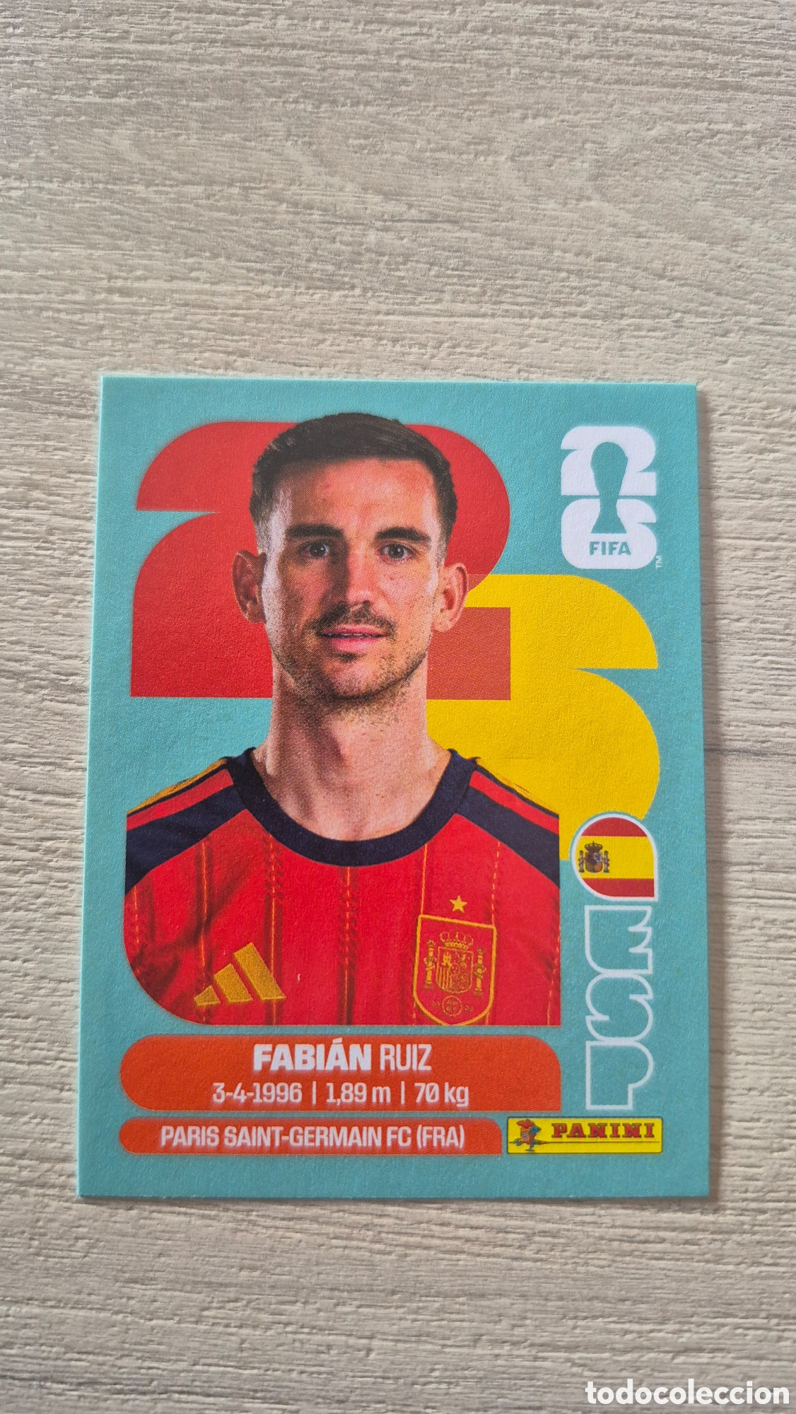 Cromos de F&uacute;tbol: ESP12 Fabi&aacute;n FIFA World Cup 2026