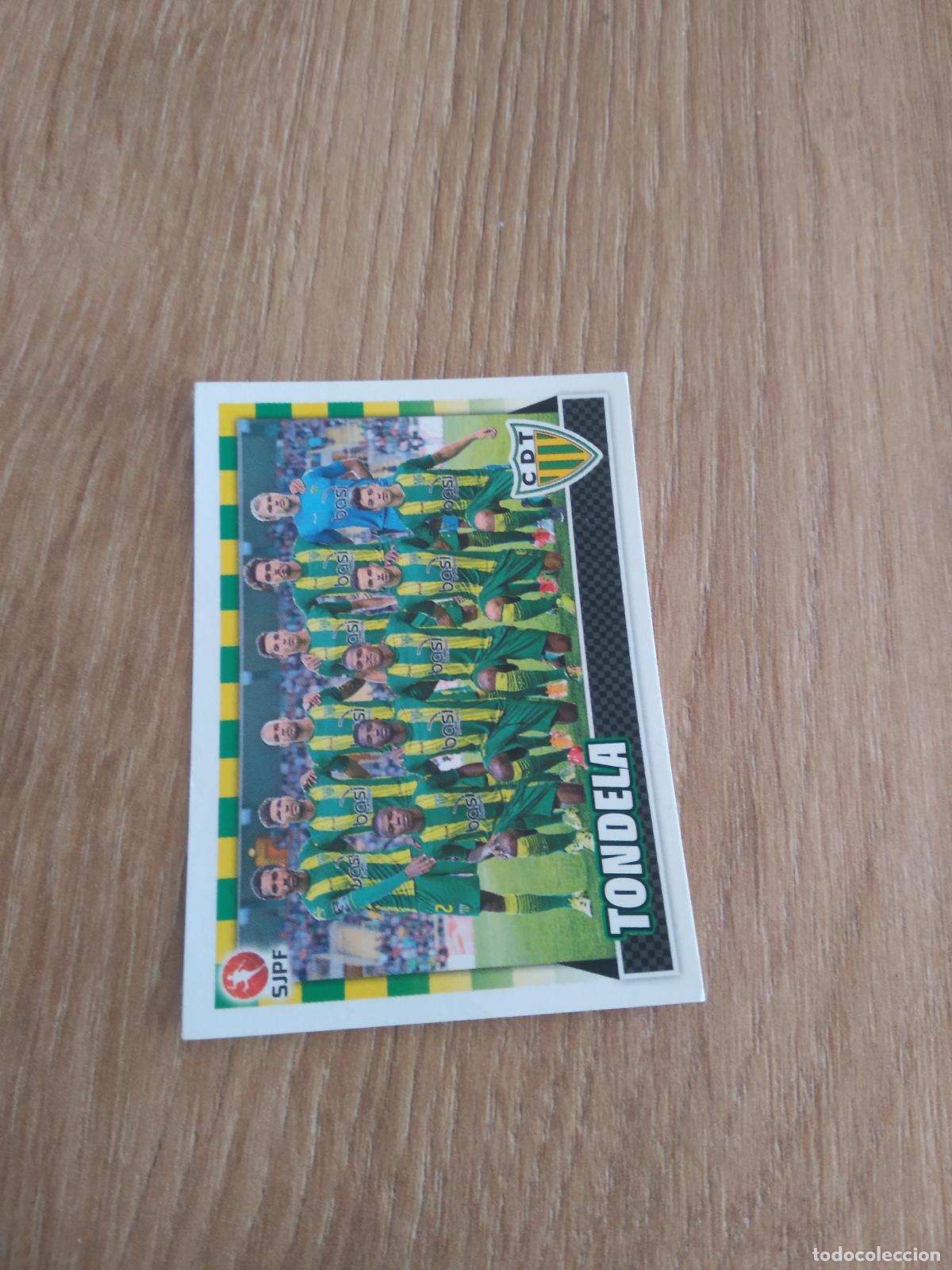 Cromos de F&uacute;tbol: 285 EQUIPO PLANTILLA TONDELA CROMO FUTBOL PANINI LIGA PORTUGAL 2015-2016 FUTEBOL 15-16
