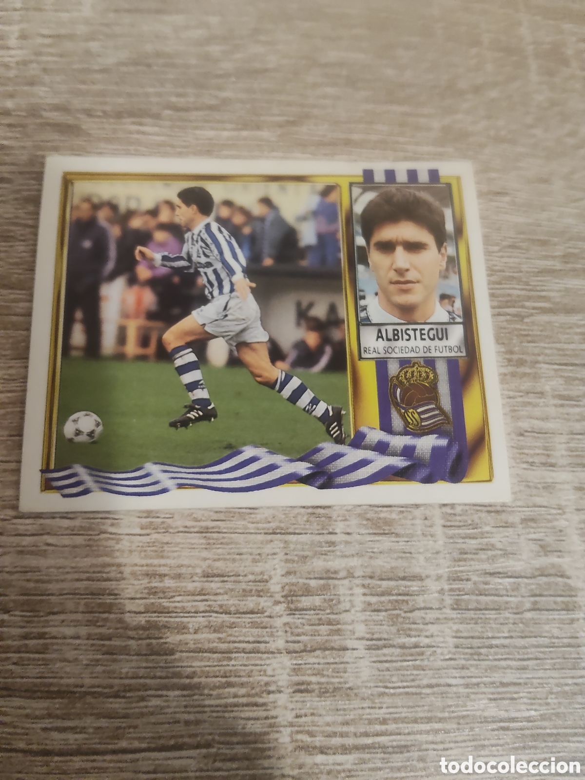 Cromos de F&uacute;tbol: Albistegui Real Sociedad liga 1995 1996 95 96 ediciones este