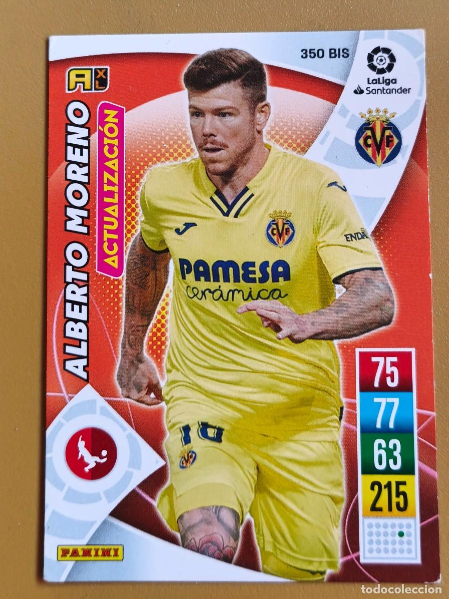 Cromos de F&uacute;tbol: alberto moreno, 2021 22 actualizacion