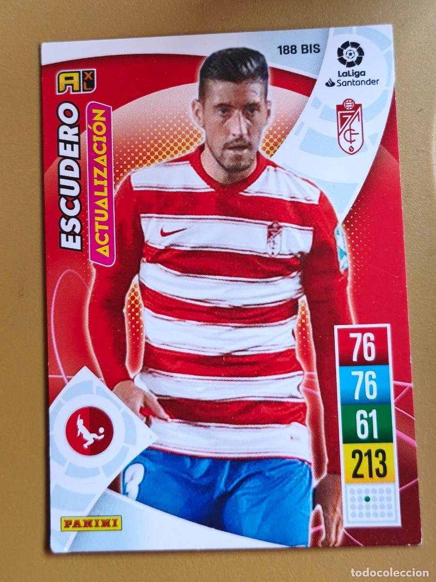 Cromos de F&uacute;tbol: escudero, 2021 22 actualizacion