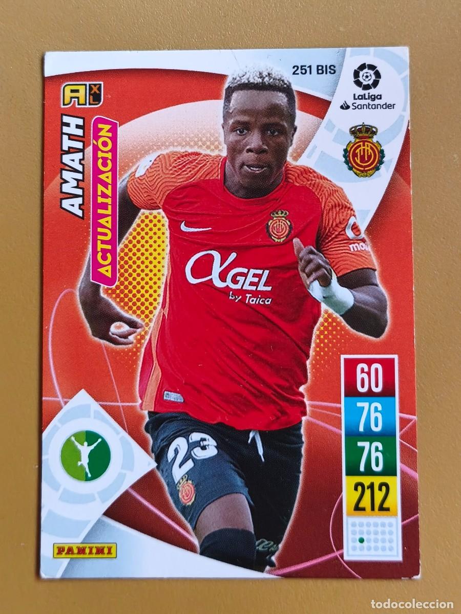 Cromos de F&uacute;tbol: amath, 2021 22 actualizacion
