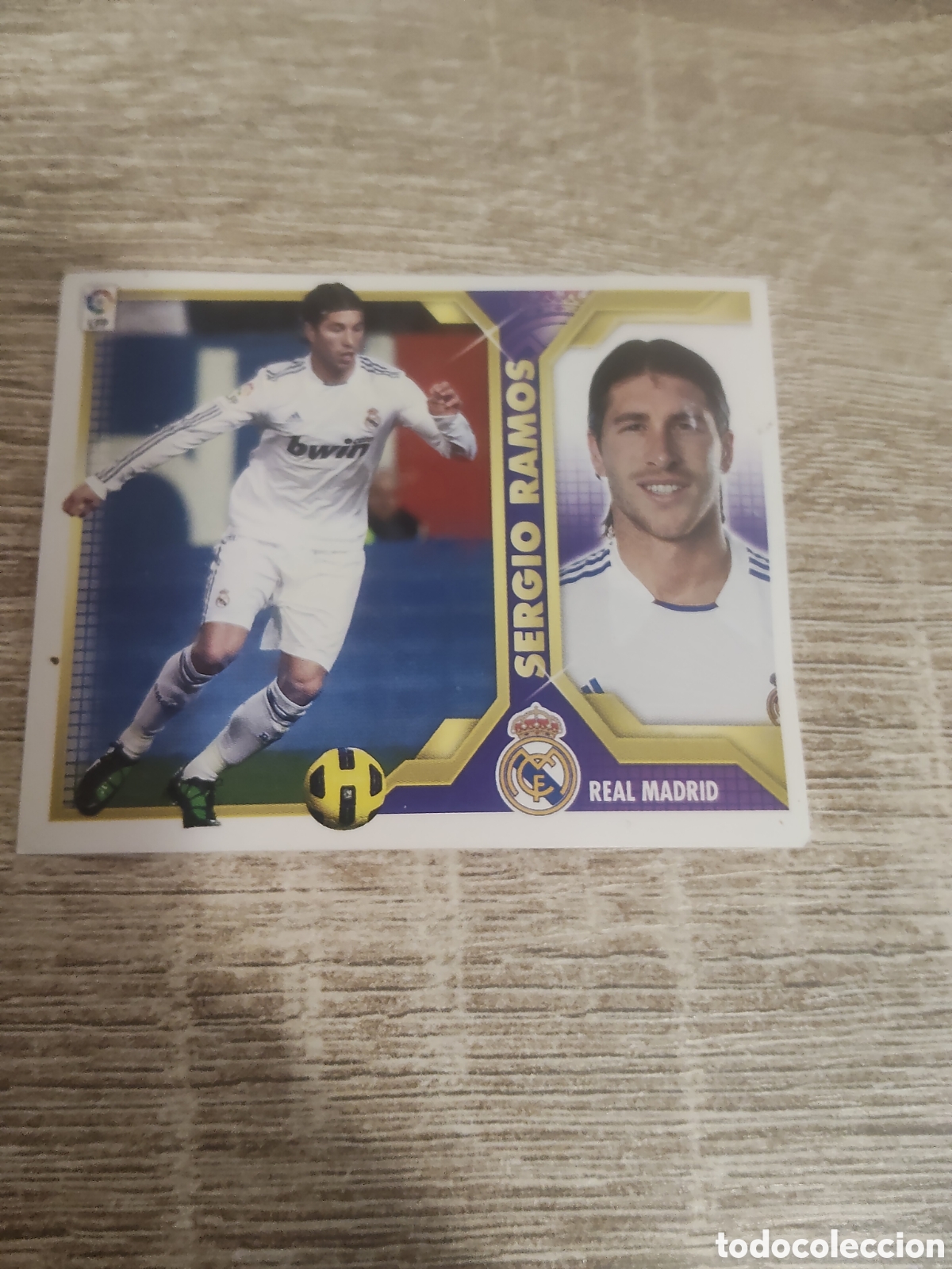 Cromos de F&uacute;tbol: Sergio Ramos Real Madrid liga 2011 2012 11 12 ediciones este