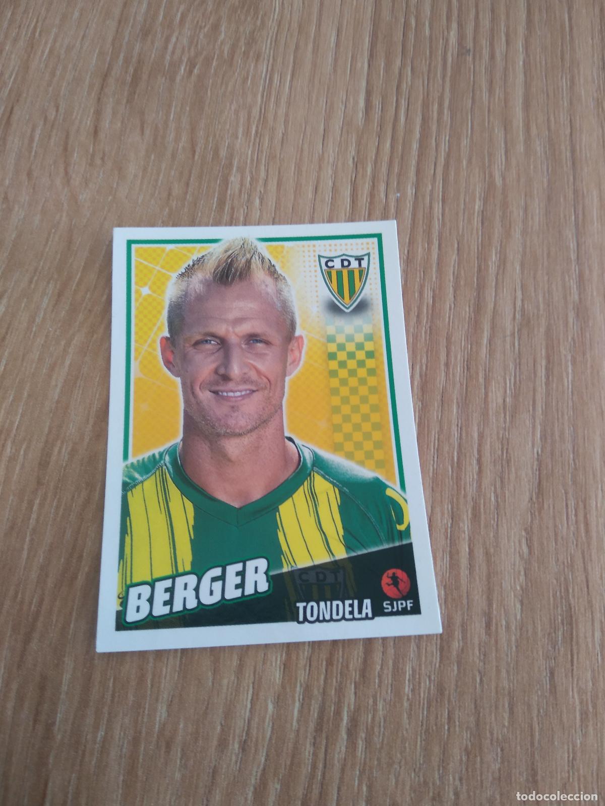 Cromos de F&uacute;tbol: 291 BERGER TONDELA CROMO FUTBOL PANINI LIGA PORTUGAL 2015-2016 FUTEBOL 15-16