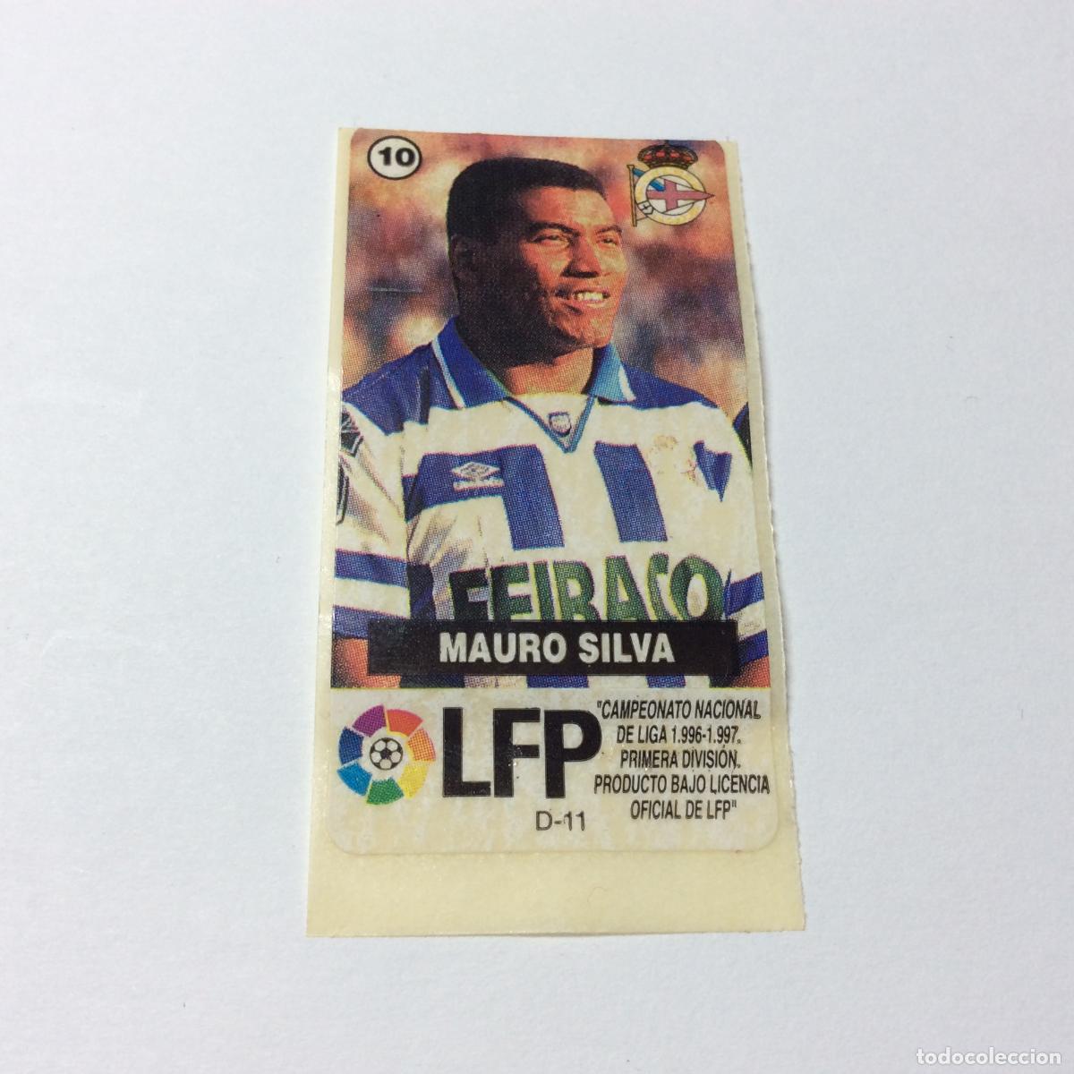Cromos de F&uacute;tbol: Mauro Silva Deportivo Coru&ntilde;a CHICLES VIDAL 1996/97