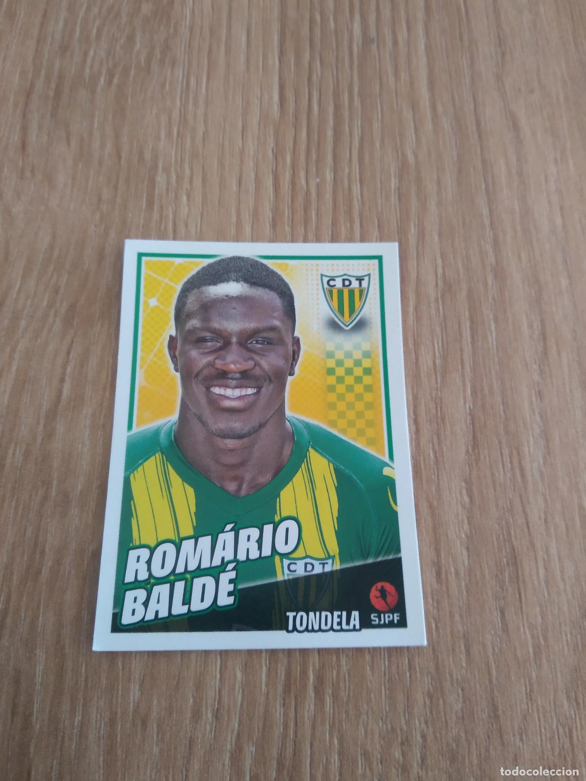 Cromos de F&uacute;tbol: 300 ROMARIO BALDE TONDELA CROMO FUTBOL PANINI LIGA PORTUGAL 2015-2016 FUTEBOL 15-16