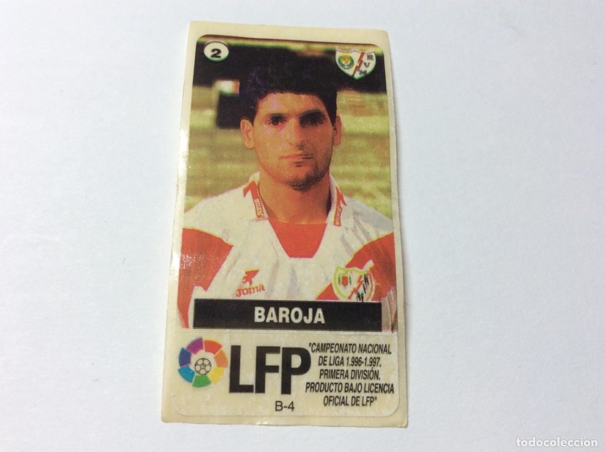 Cromos de F&uacute;tbol: Baroja Rayo Vallecano CHICLES VIDAL 1996/97