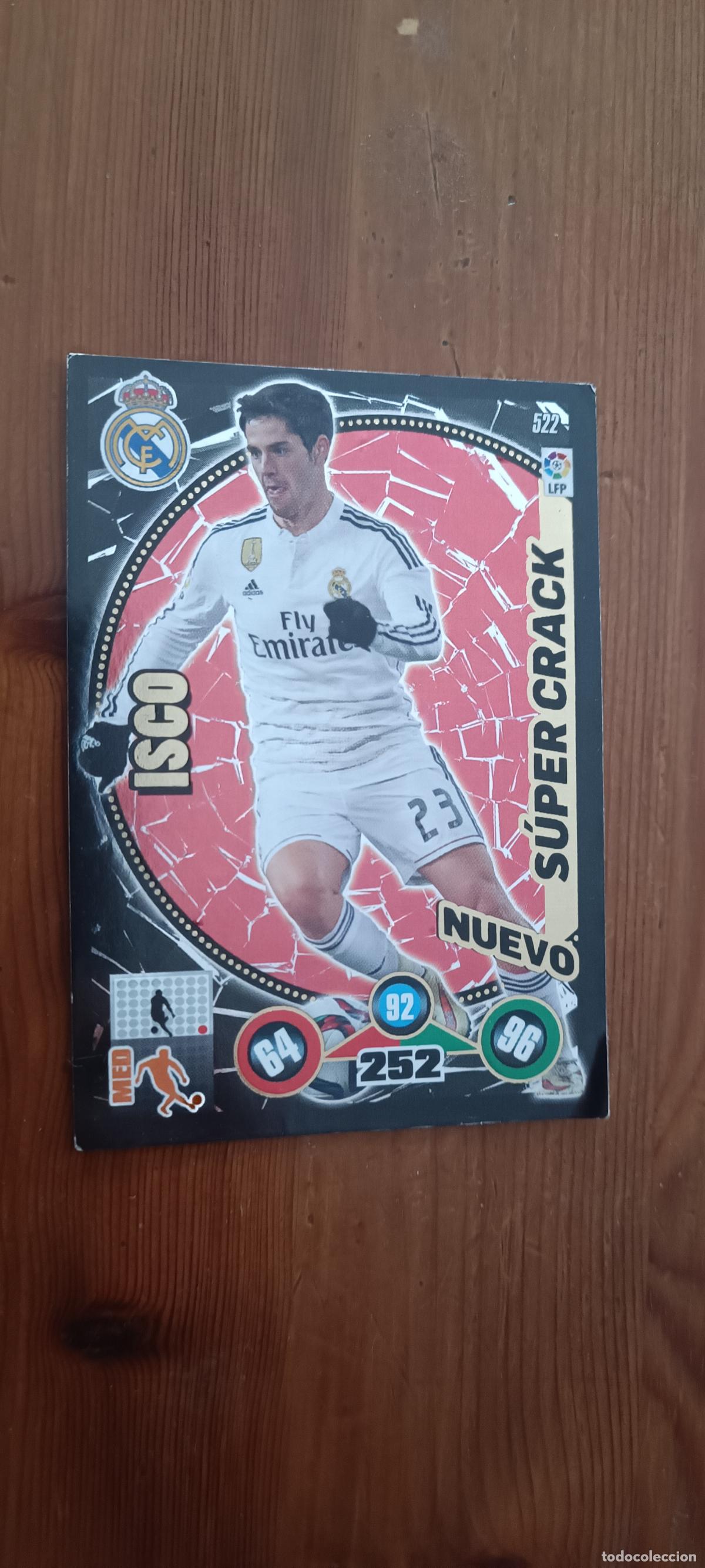 Cromos de F&uacute;tbol: ADRENALYN XL 2014 2015 PANINI N&ordm; 522 ISCO (REAL MADRID) NUEVO SUPER CRACK LIGA 14 15
