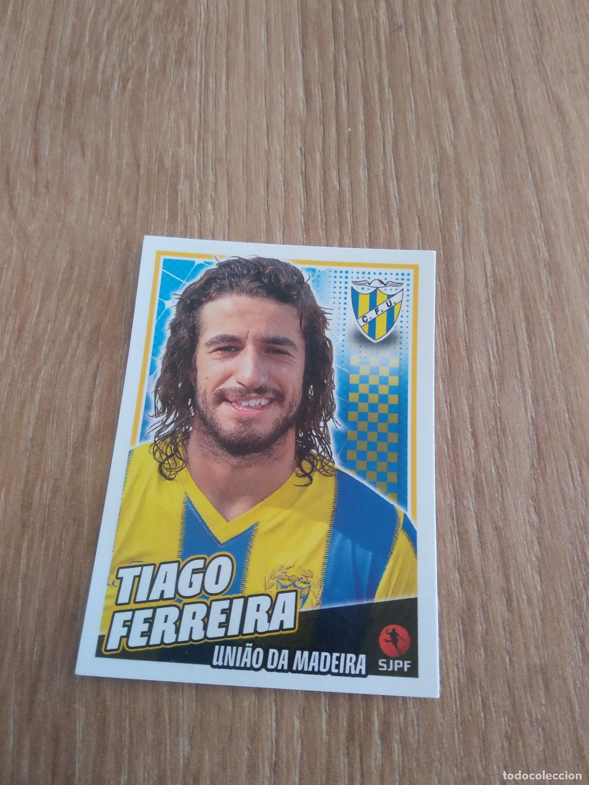 Cartes &agrave; collectionner de Football: 309 TIAGO FERREIRA UNIAO DA MADEIRA CROMO FUTBOL PANINI LIGA PORTUGAL 2015-2016 FUTEBOL 15-16