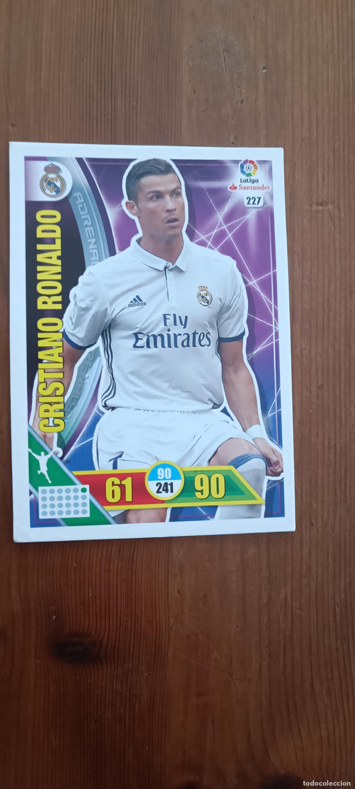Cartes &agrave; collectionner de Football: 227 CRISTIANO RONALDO REAL MADRID PANINI ADRENALYN LIGA 2016 2017 16 17