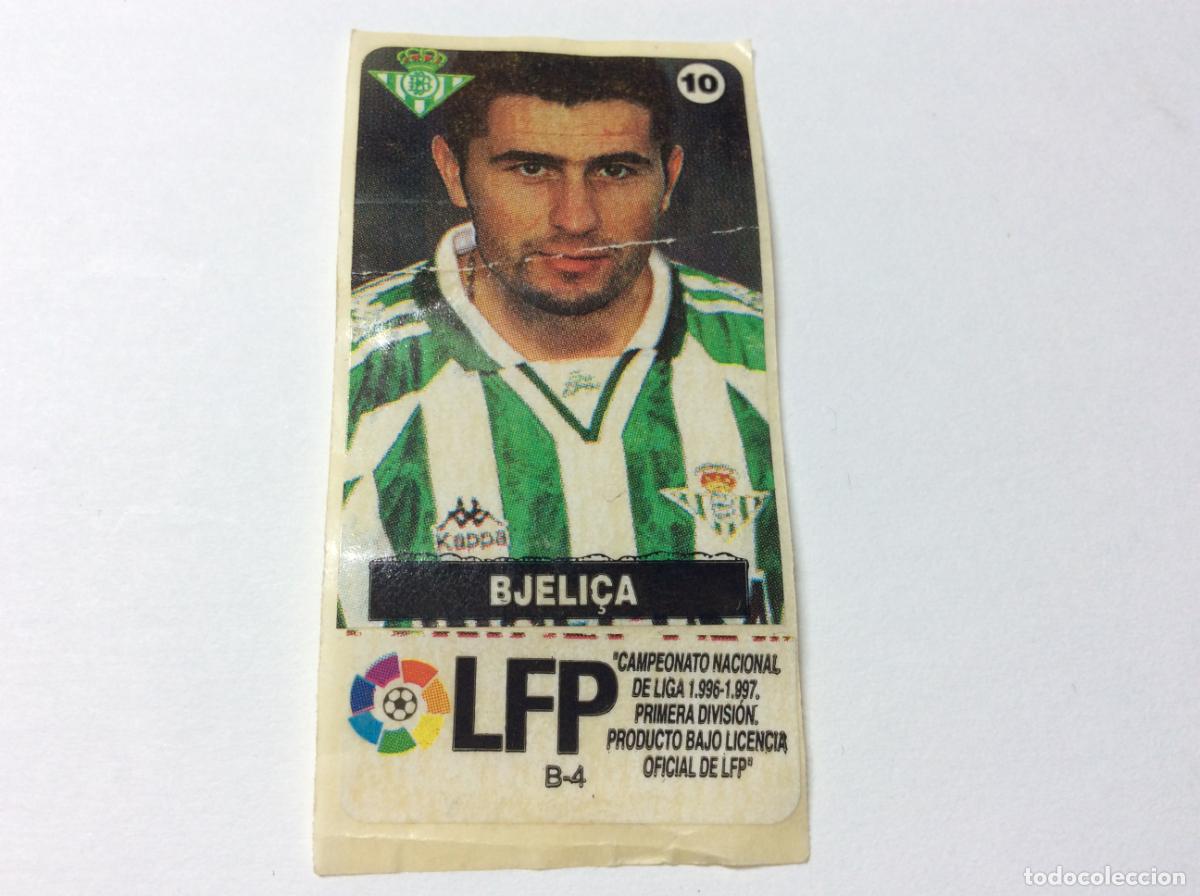 Cartes &agrave; collectionner de Football: Deteriorado Jaime Real Betis CHICLES VIDAL 1996/97