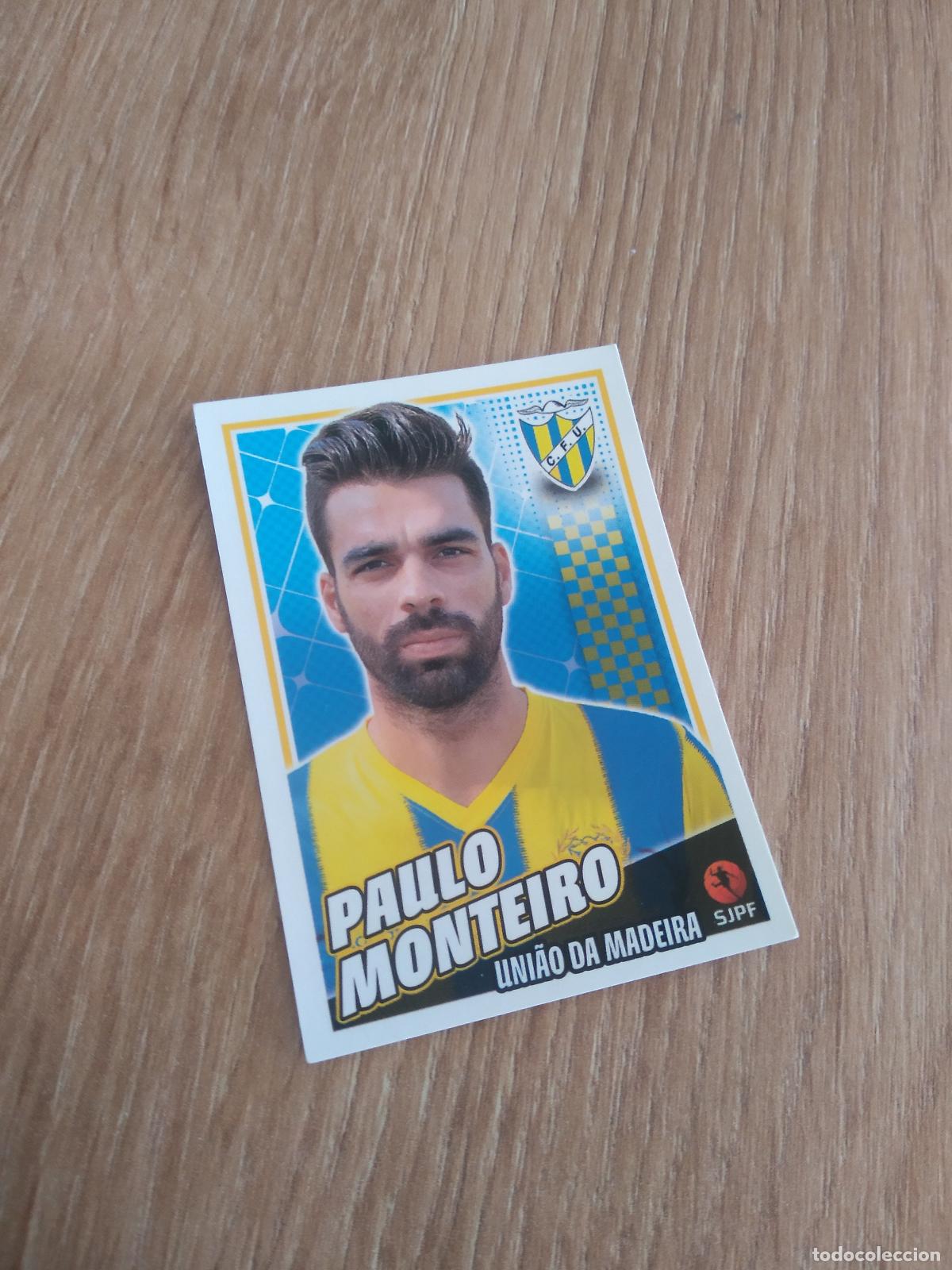 Cromos de F&uacute;tbol: 311 PAULO MONTEIRO UNIAO DA MADEIRA CROMO FUTBOL PANINI LIGA PORTUGAL 2015-2016 FUTEBOL 15-16